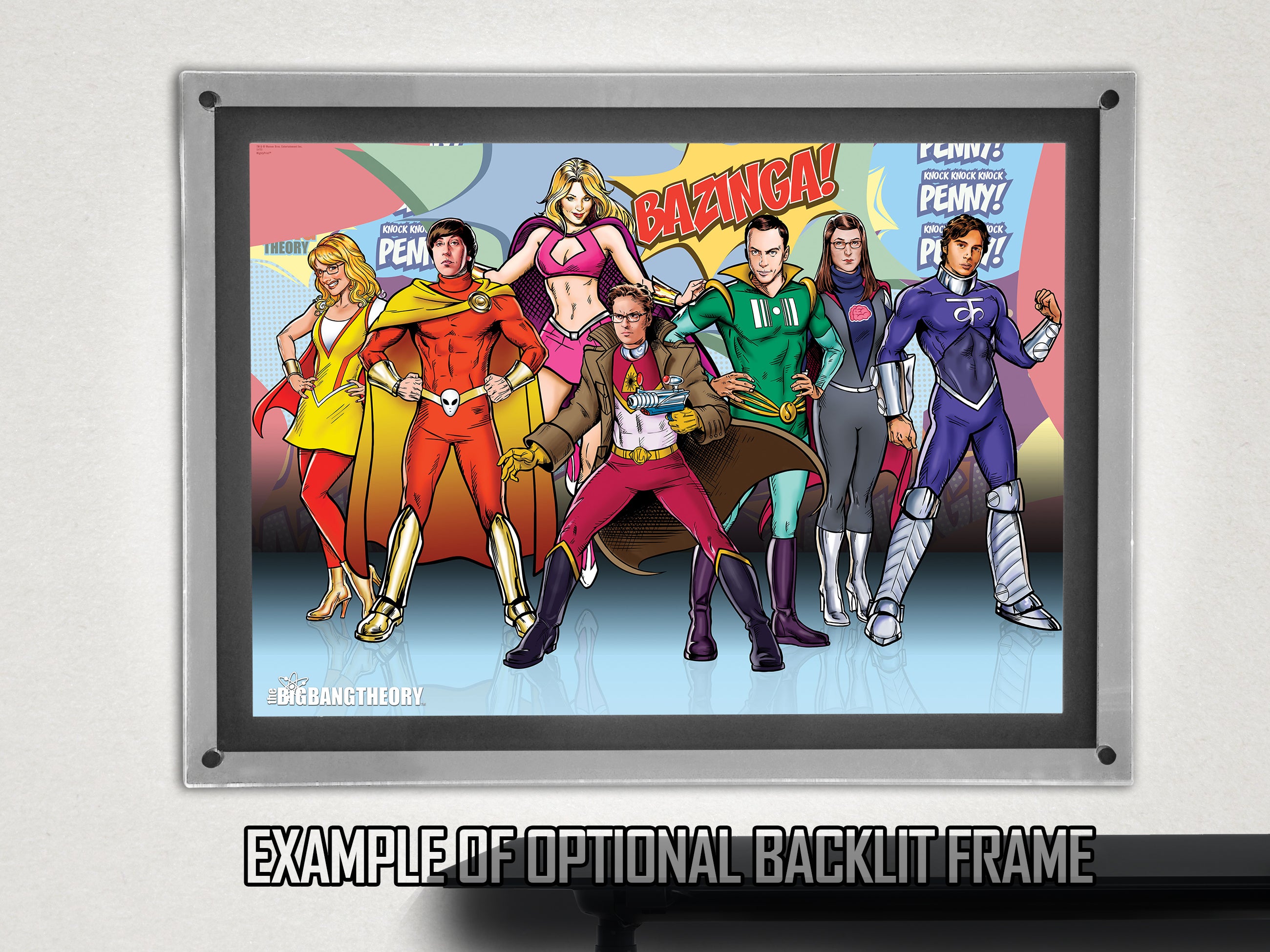 The Big Bang Theory (Superpowers) MightyPrint™ Wall Art MP24170117
