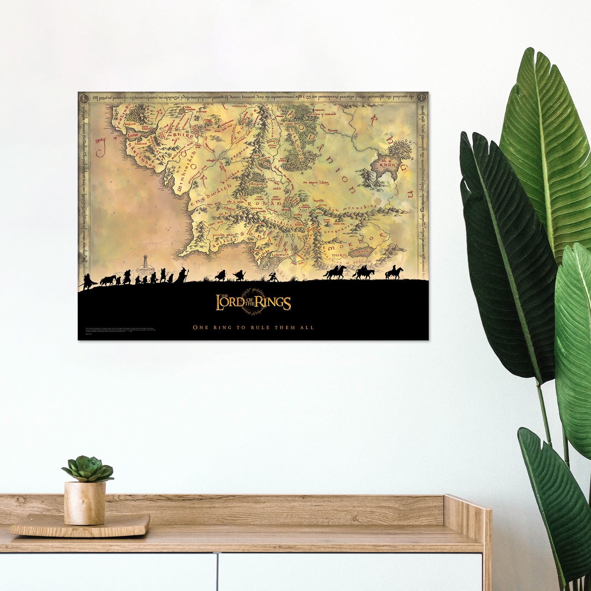 The Lord of the Rings (Middle Earth) MightyPrint™ Wall Art MP24170119