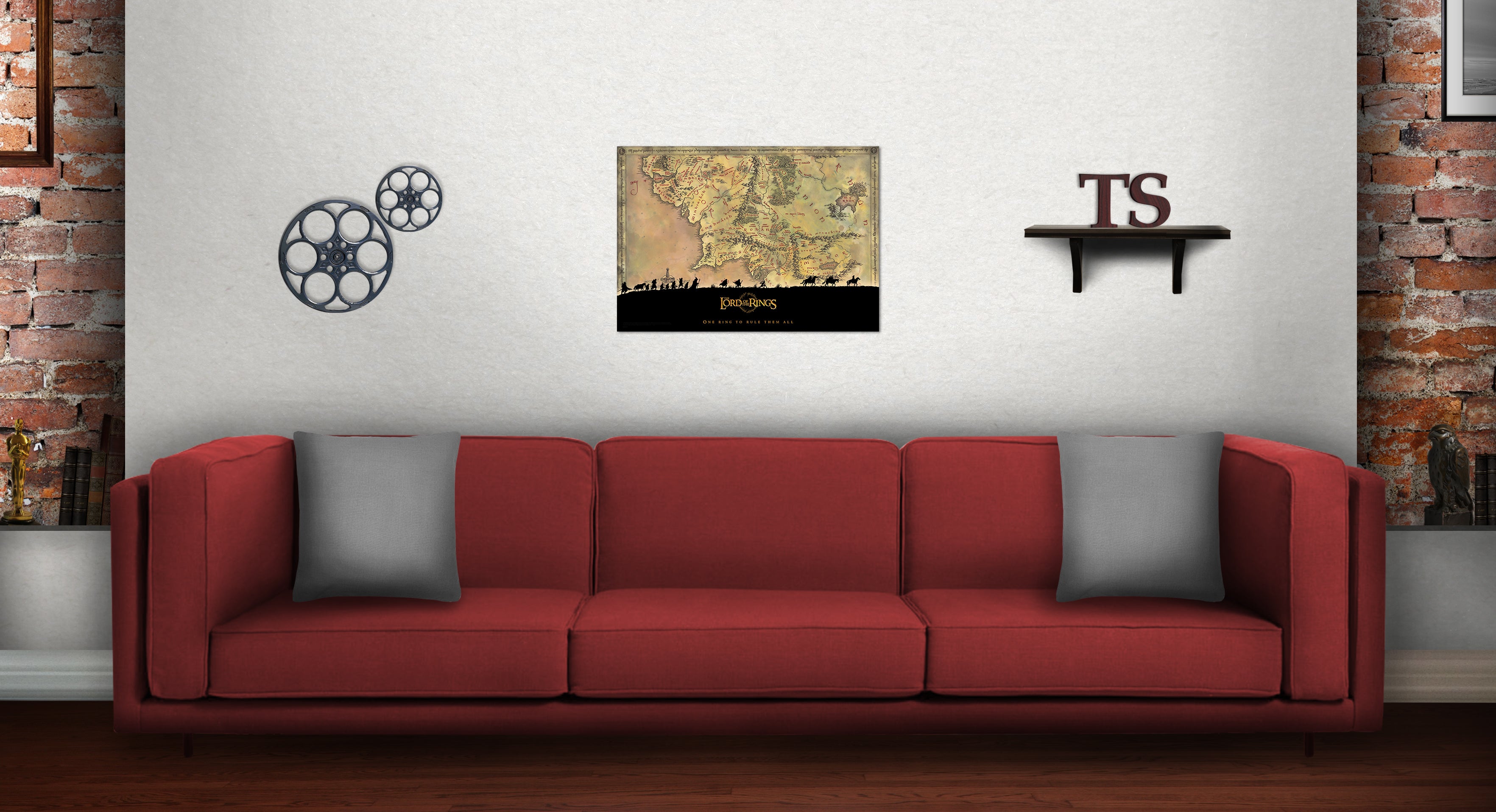 The Lord of the Rings (Middle Earth) MightyPrint™ Wall Art MP24170119