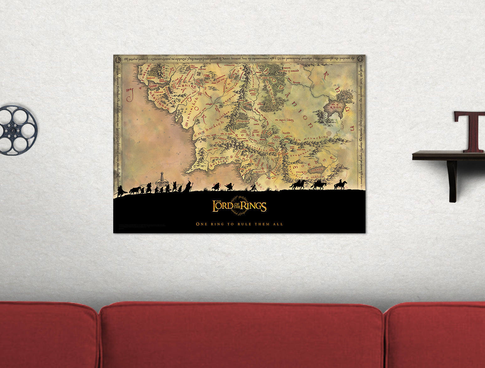 The Lord of the Rings (Middle Earth) MightyPrint™ Wall Art MP24170119