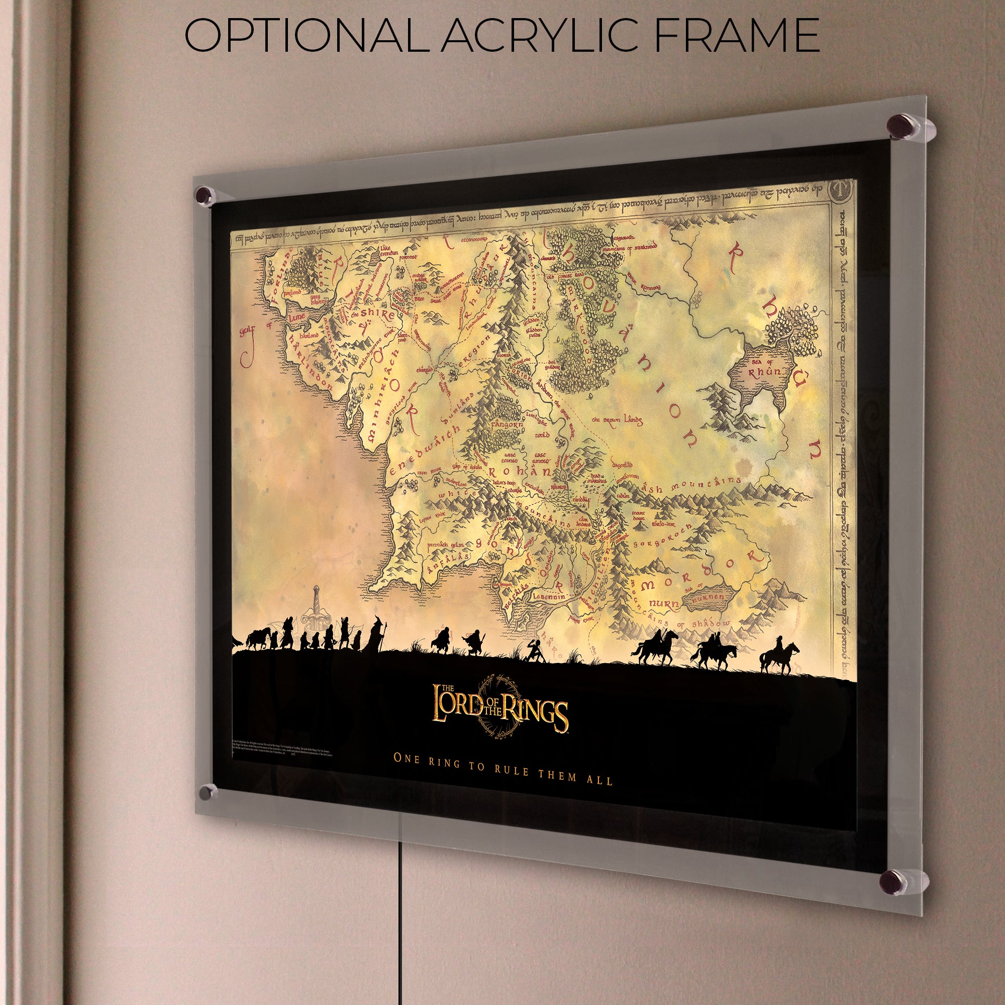 The Lord of the Rings (Middle Earth) MightyPrint™ Wall Art MP24170119