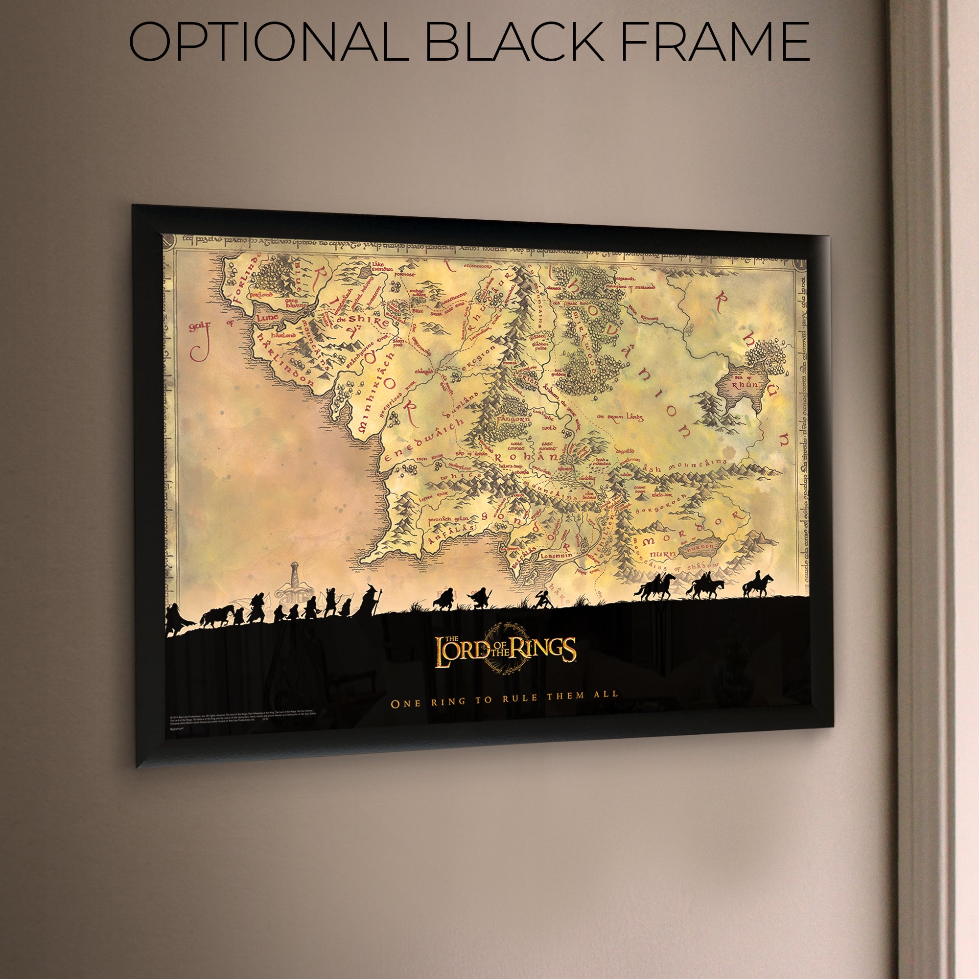 The Lord of the Rings (Middle Earth) MightyPrint™ Wall Art MP24170119