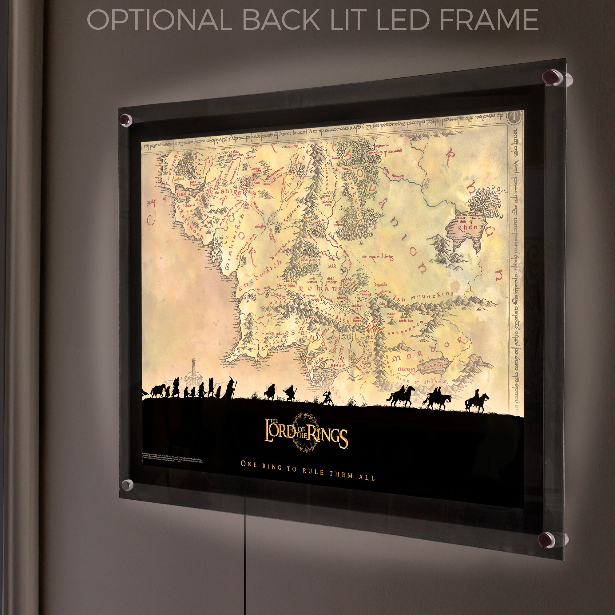 The Lord of the Rings (Middle Earth) MightyPrint™ Wall Art MP24170119