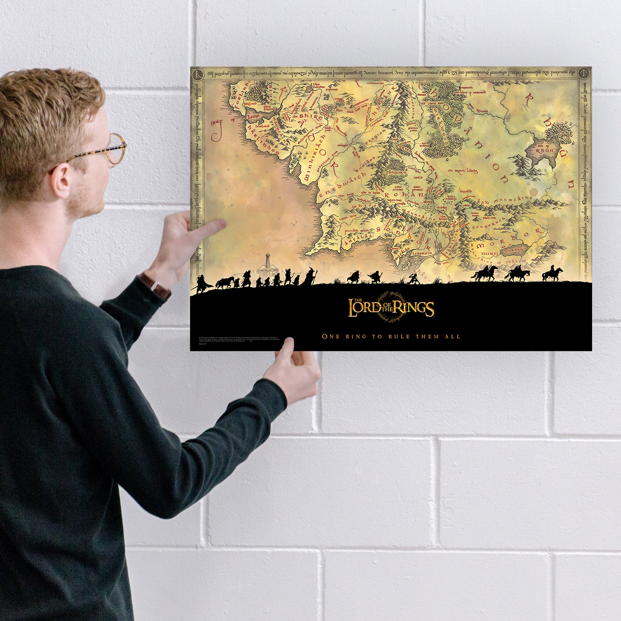 The Lord of the Rings (Middle Earth) MightyPrint™ Wall Art MP24170119