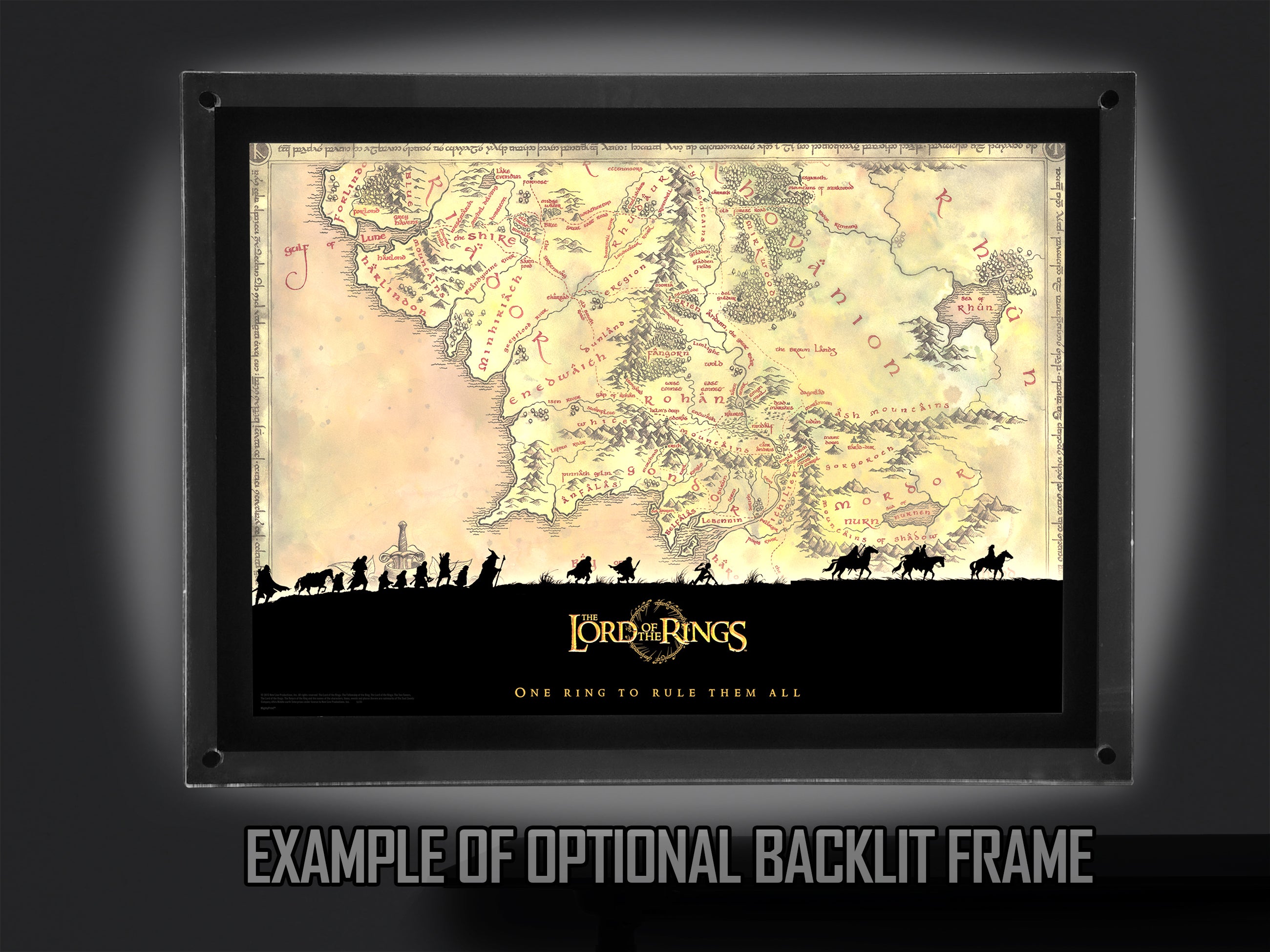 The Lord of the Rings (Middle Earth) MightyPrint™ Wall Art MP24170119