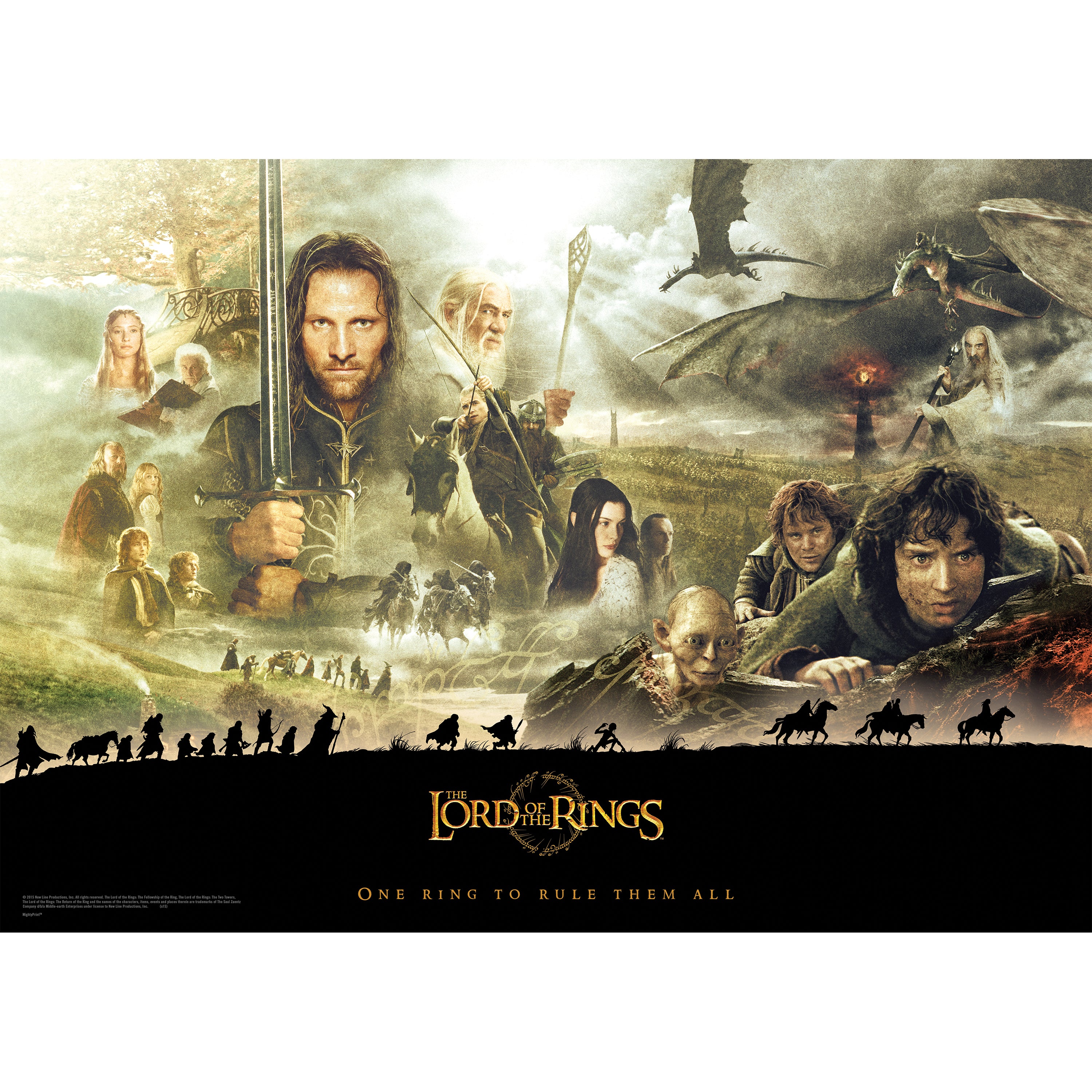 The Lord of the Rings (The Journey) MightyPrintTM Wall Art MP24170120