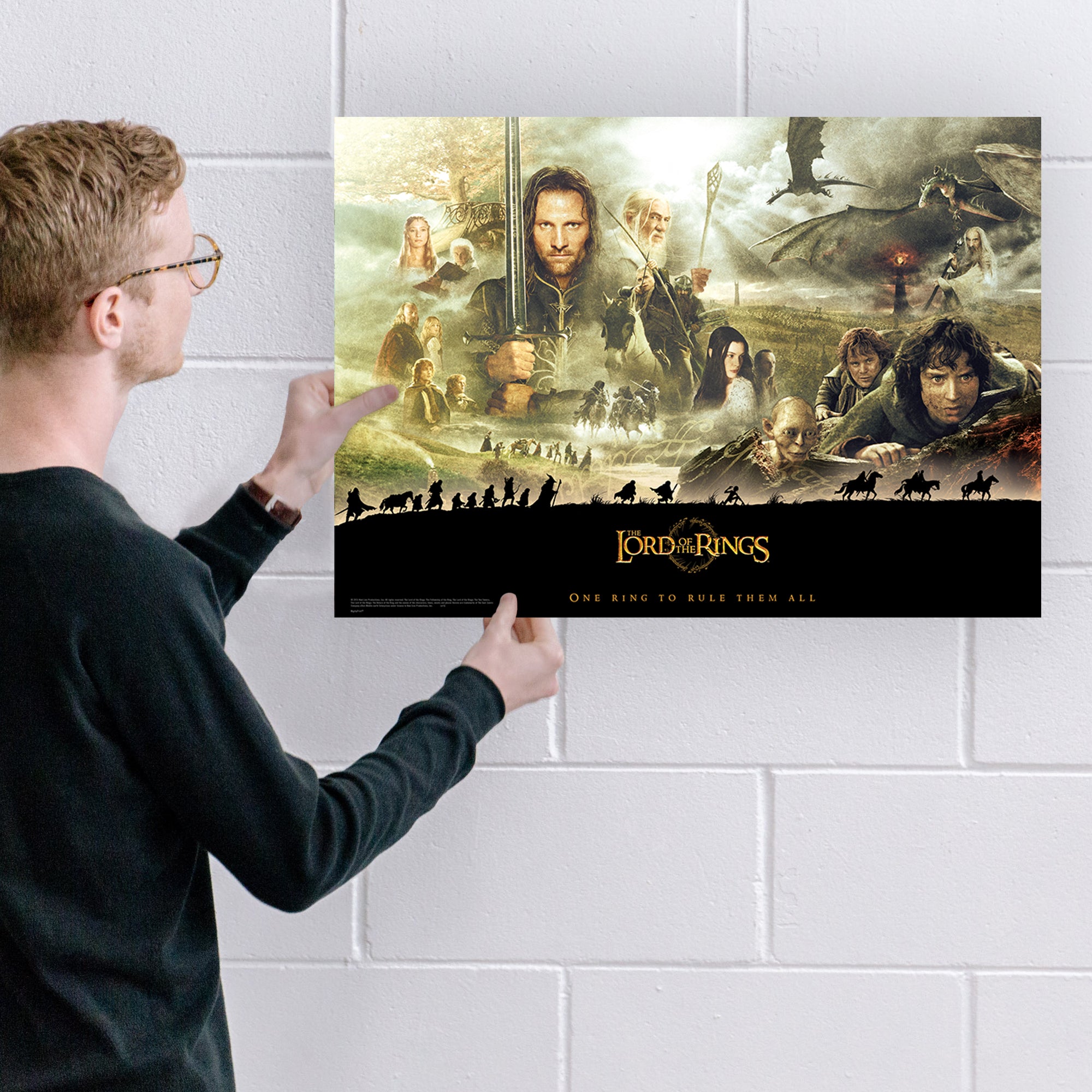 The Lord of the Rings (The Journey) MightyPrintTM Wall Art MP24170120