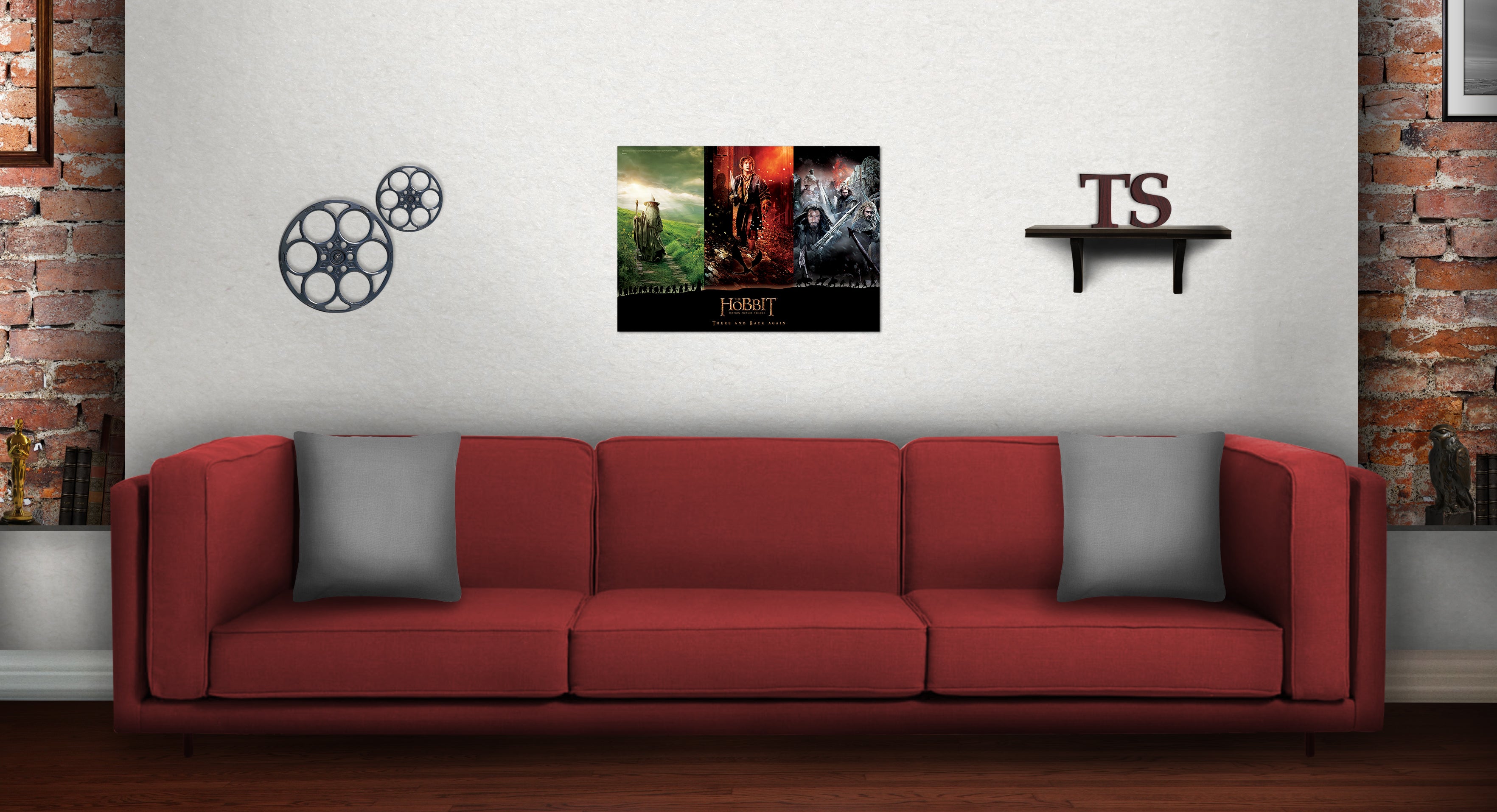 The Hobbit Trilogy (There and Back Again) MightyPrintTM Wall Art MP24170121