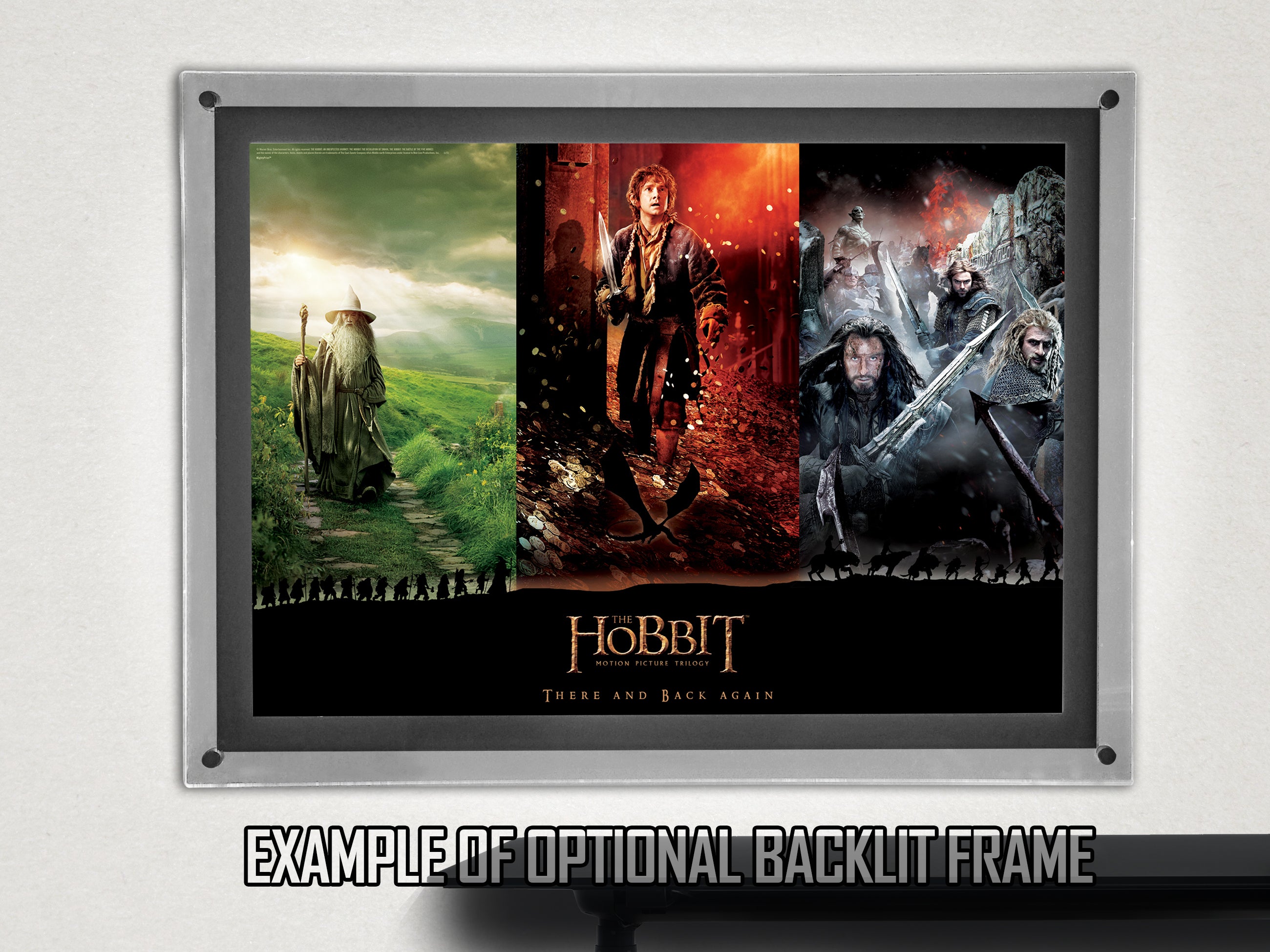 The Hobbit Trilogy (There and Back Again) MightyPrintTM Wall Art MP24170121