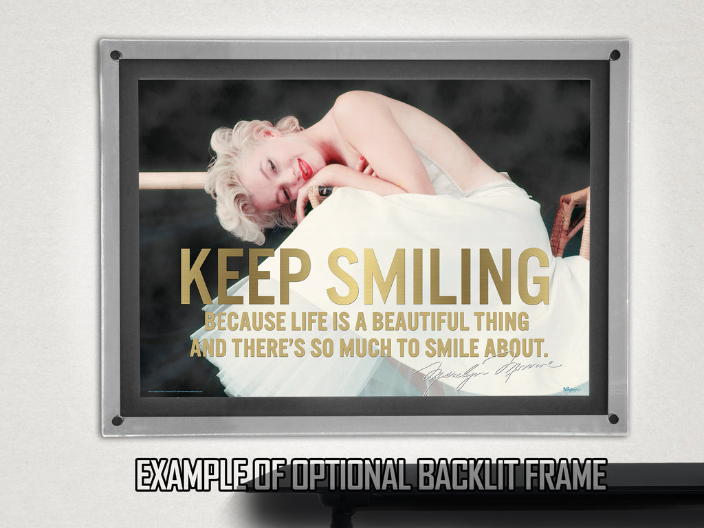 Marilyn Monroe (Keep Smiling) MightyPrint™ Wall Art MP24170153