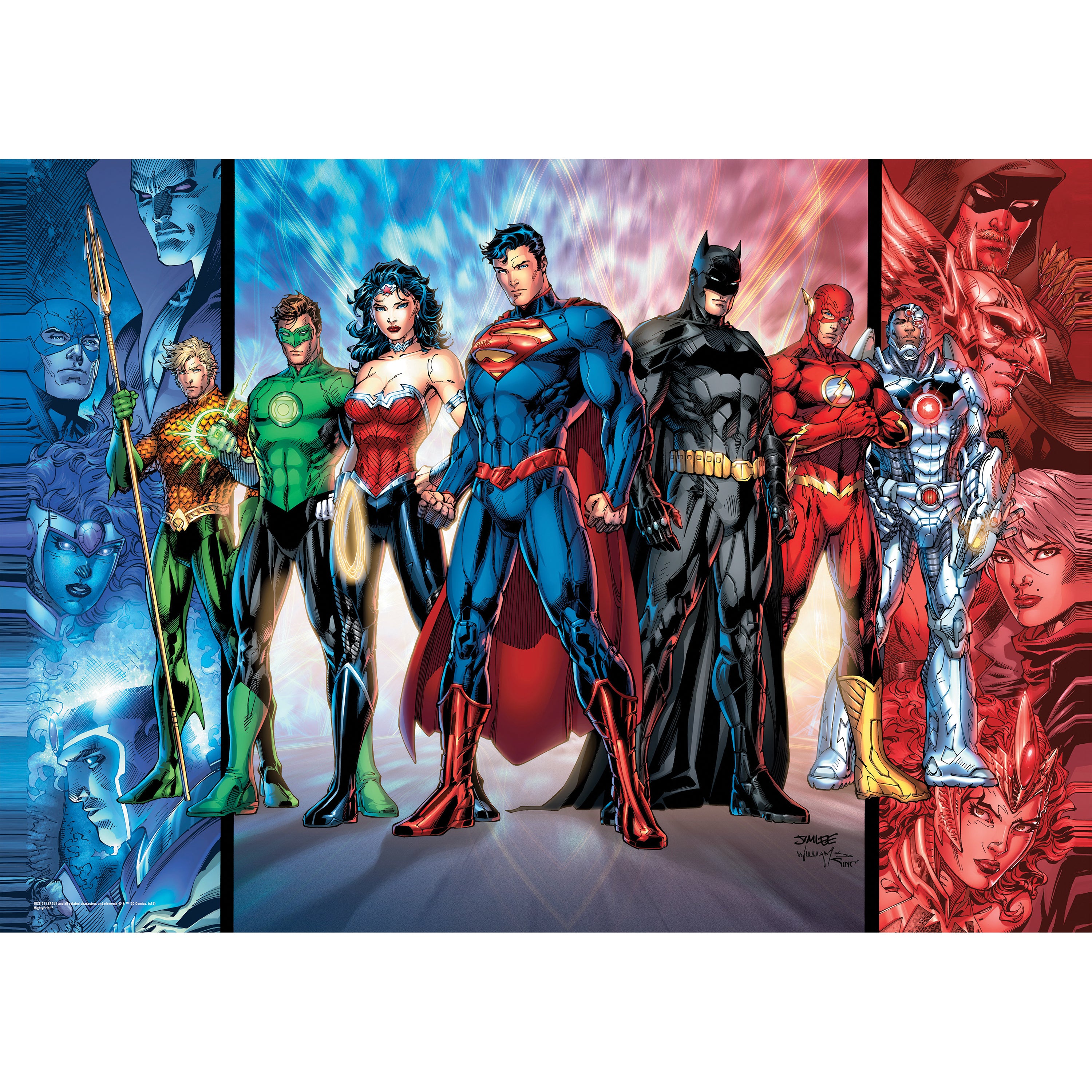DC Comics (The Justice League) MightyPrint™ Wall Art  MP24170155