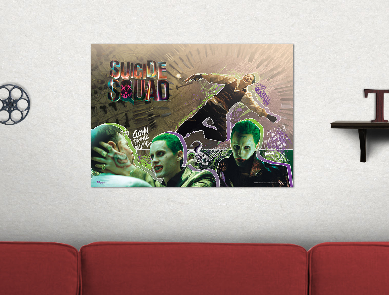 DC Comics (Suicide Squad - The Joker) MightyPrint™ Wall Art Wall Art MP24170244