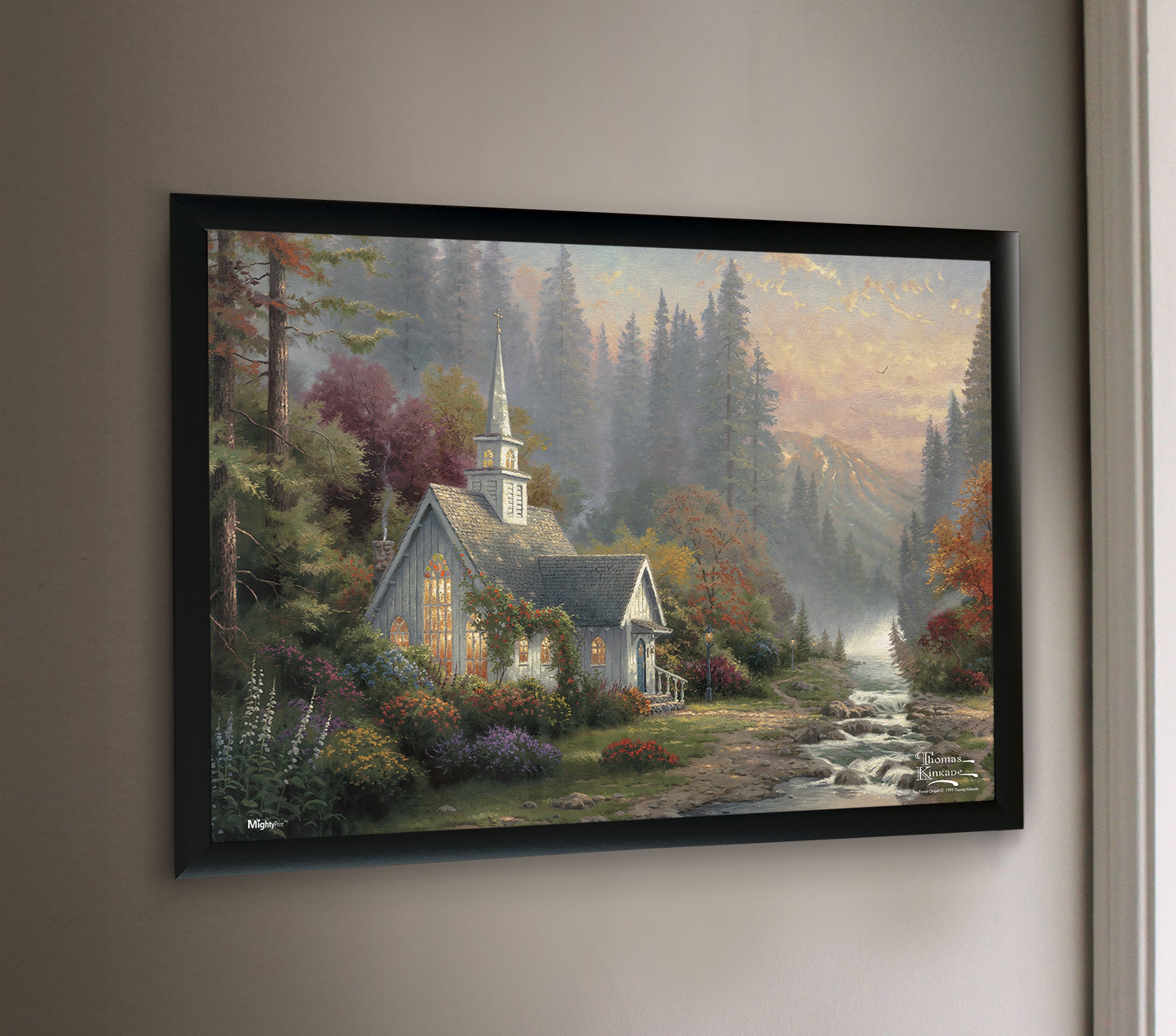 Thomas Kinkade Studios (The Forest Chapel) MightyPrint™ Wall Art MP24170321