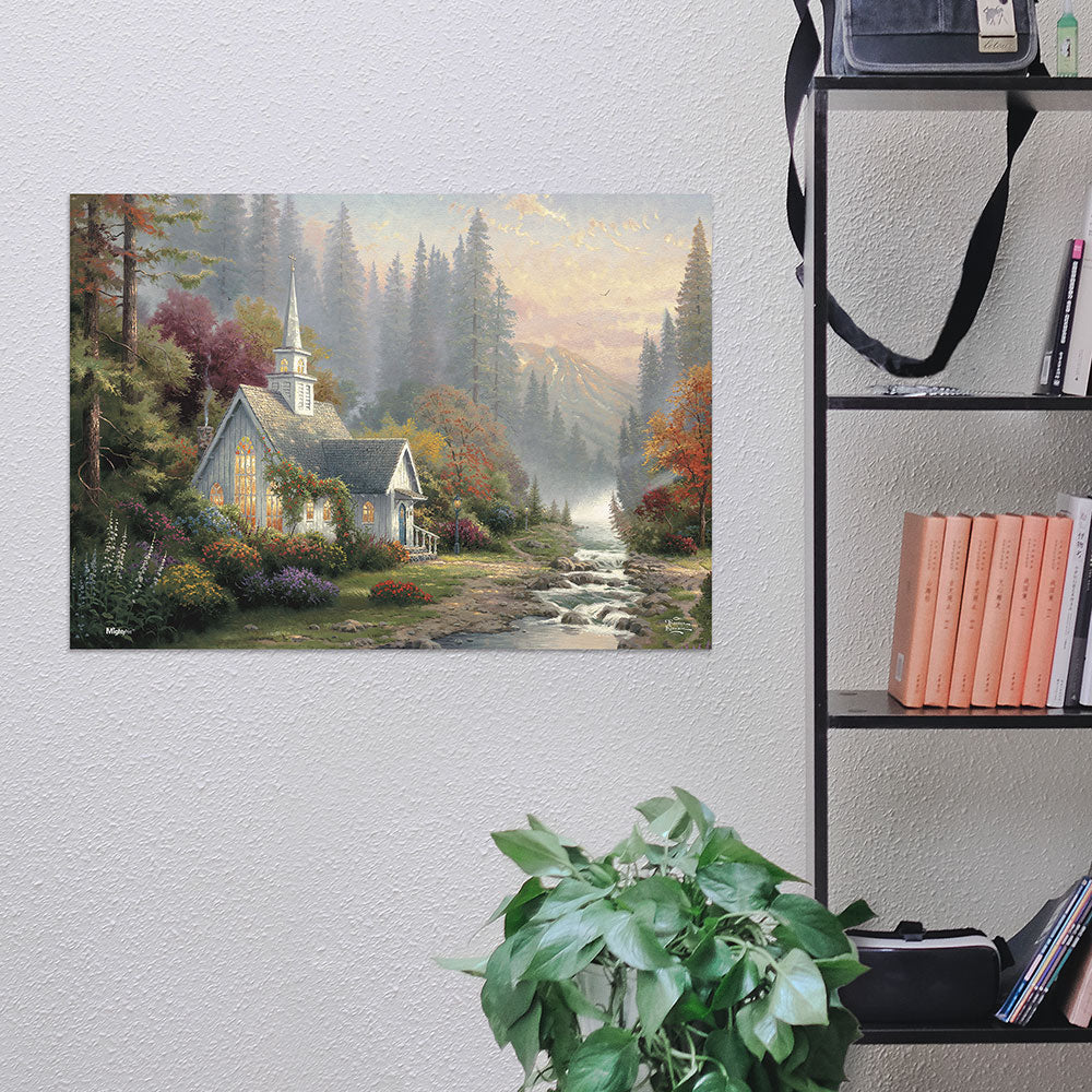 Thomas Kinkade Studios (The Forest Chapel) MightyPrint™ Wall Art MP24170321