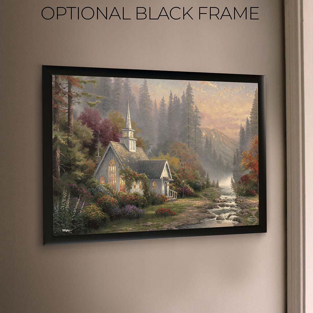 Thomas Kinkade Studios (The Forest Chapel) MightyPrint™ Wall Art MP24170321