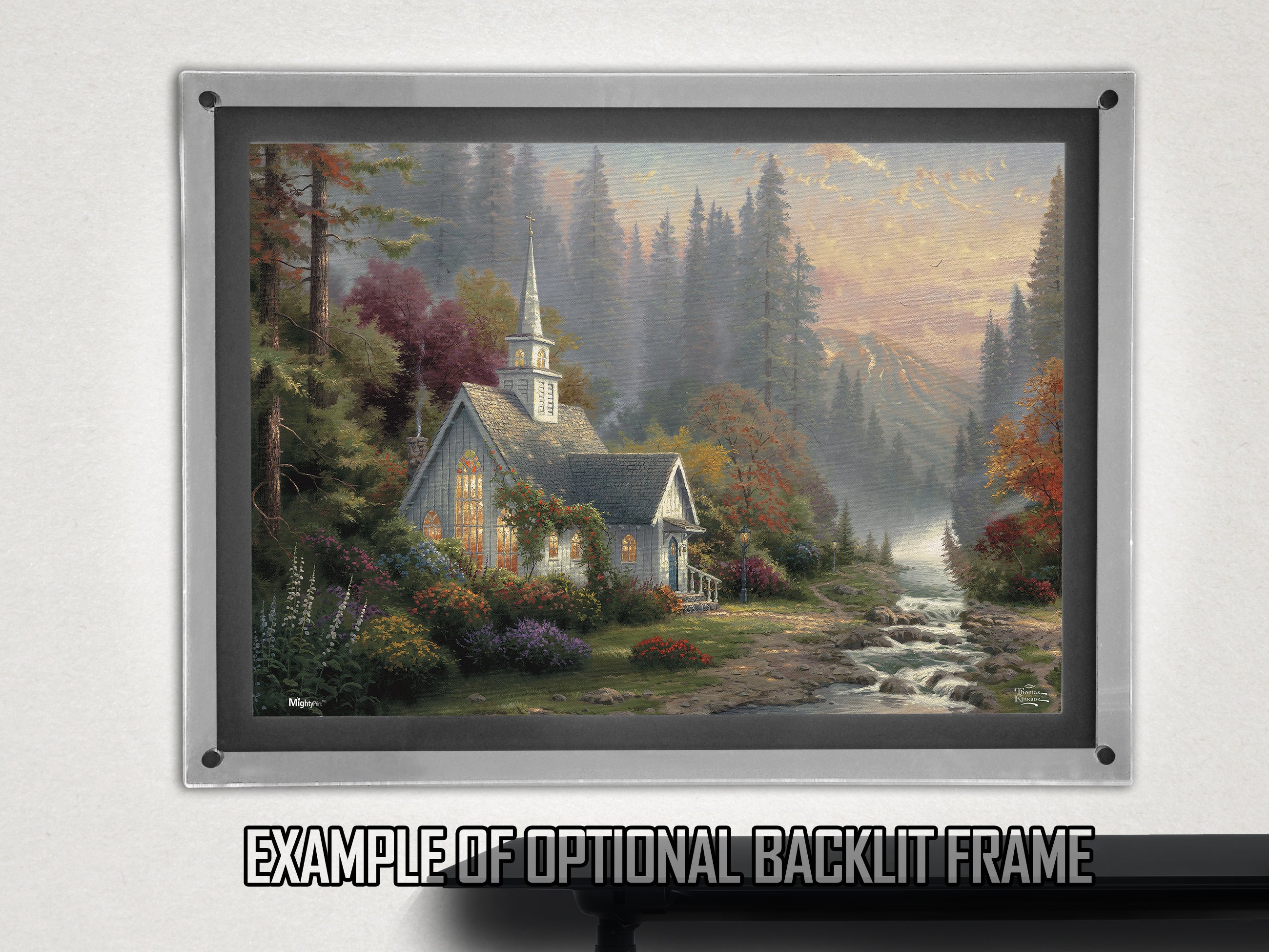 Thomas Kinkade Studios (The Forest Chapel) MightyPrint™ Wall Art MP24170321