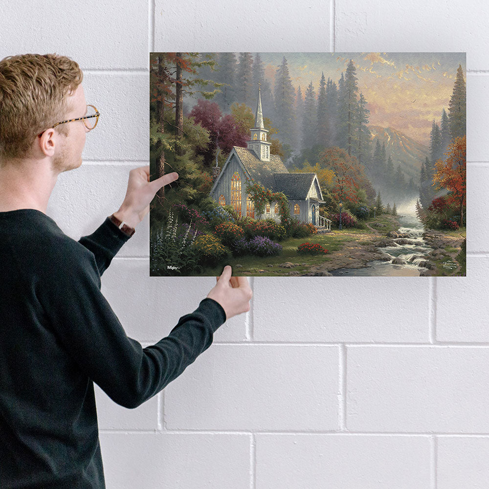Thomas Kinkade Studios (The Forest Chapel) MightyPrint™ Wall Art MP24170321