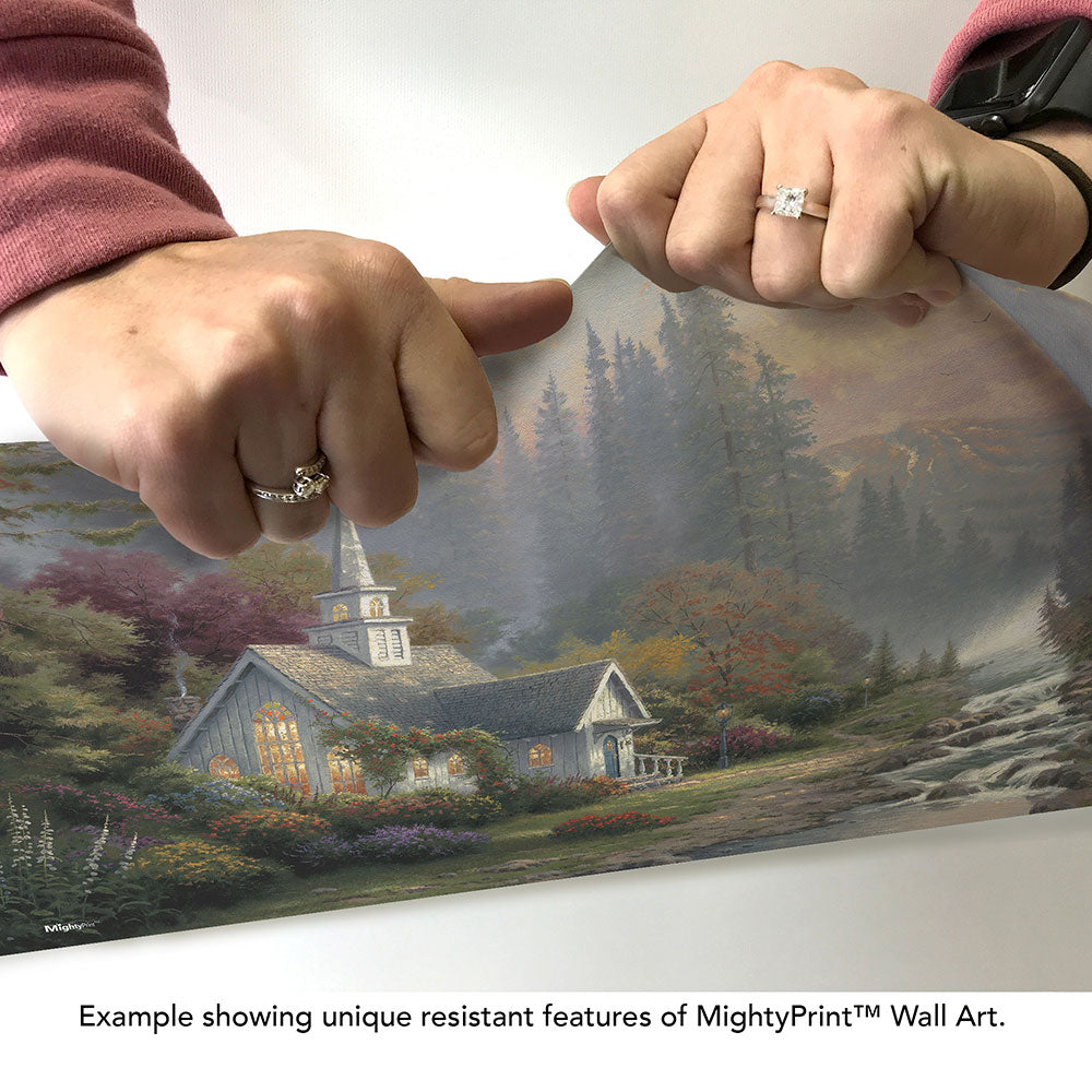 Thomas Kinkade Studios (The Forest Chapel) MightyPrint™ Wall Art MP24170321