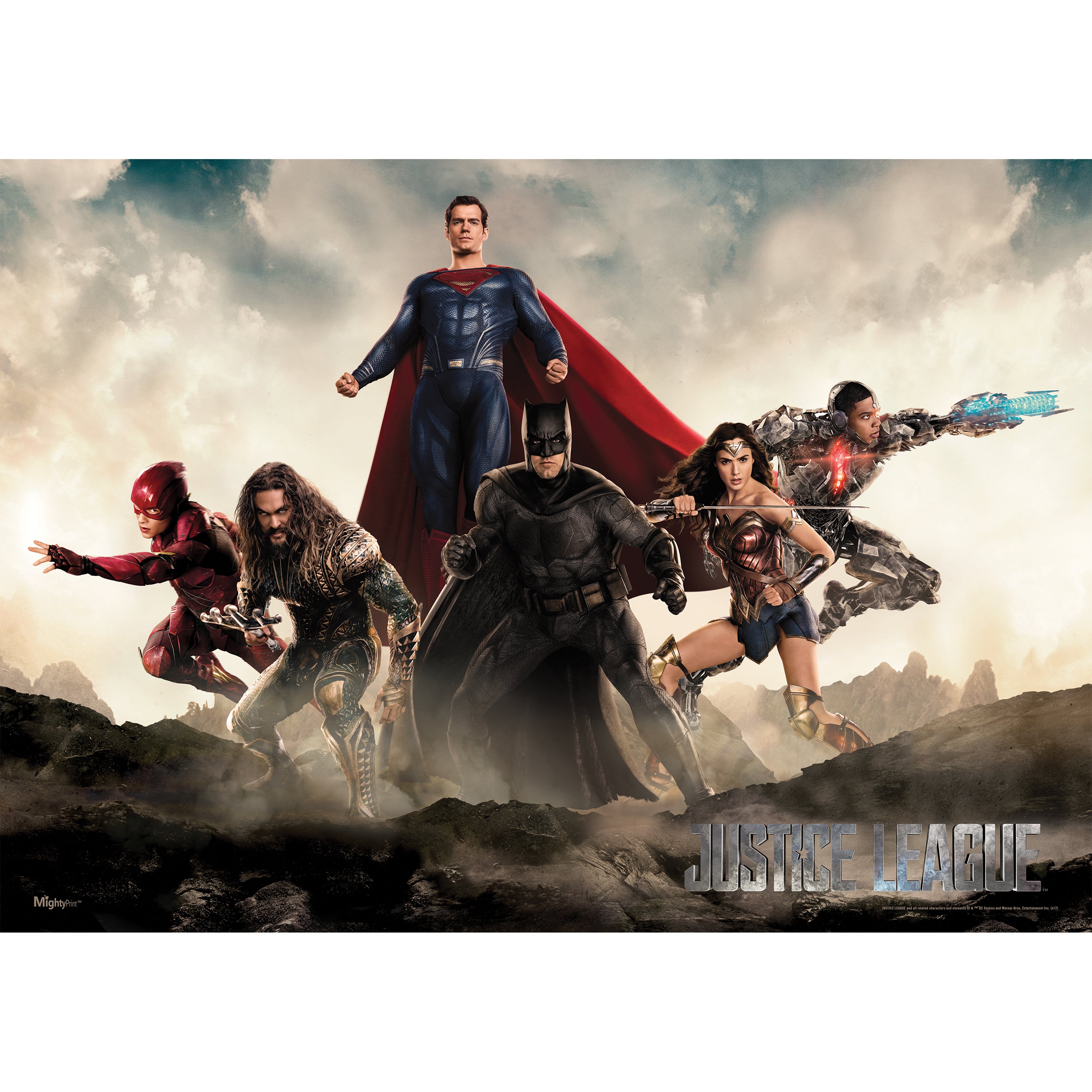 Justice League (United We Stand) MightyPrint™ Wall Art MP24170322