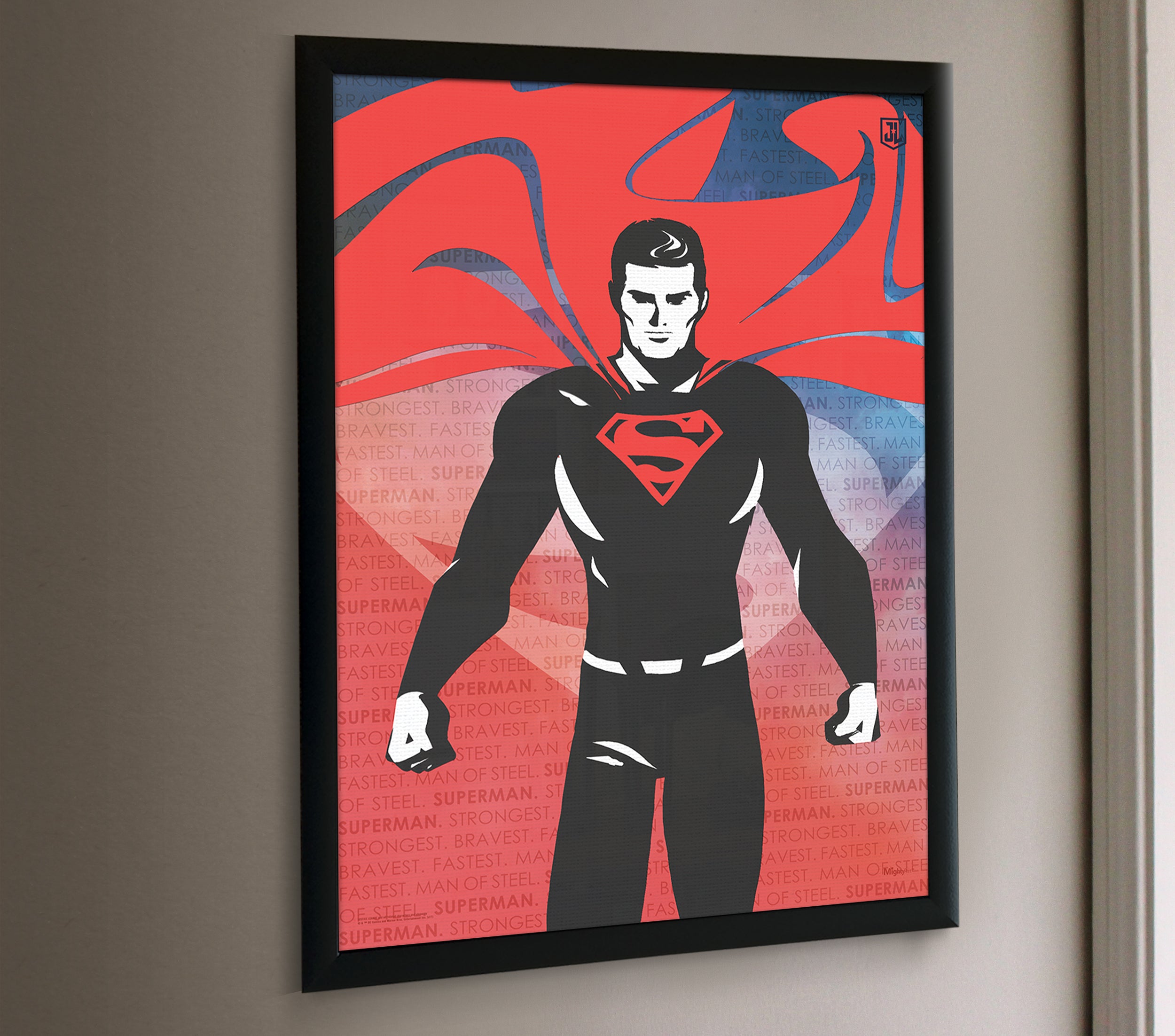 DC Comics (Superman - Words) MightyPrint™ Wall Art MP17240324