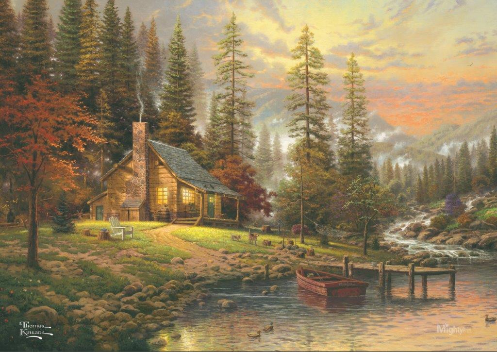 Thomas Kinkade (A Peaceful Retreat) MightyPrint™ Wall Art MP24170387