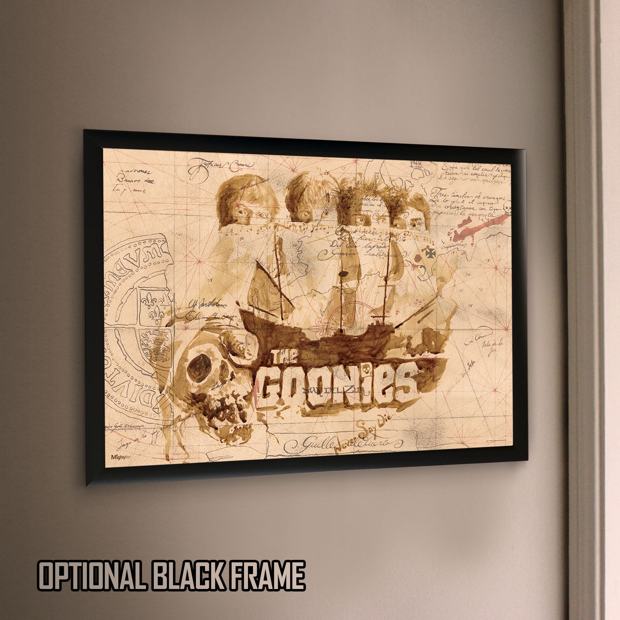 The Goonies (Treasure Map) MightyPrint™ Wall Art MP24170420