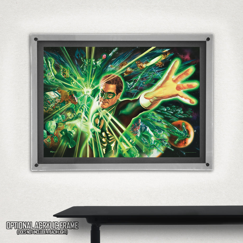 DC Comics (Green Lantern - Hal Jordans Light)  MightyPrint™ Wall Art MP24170434