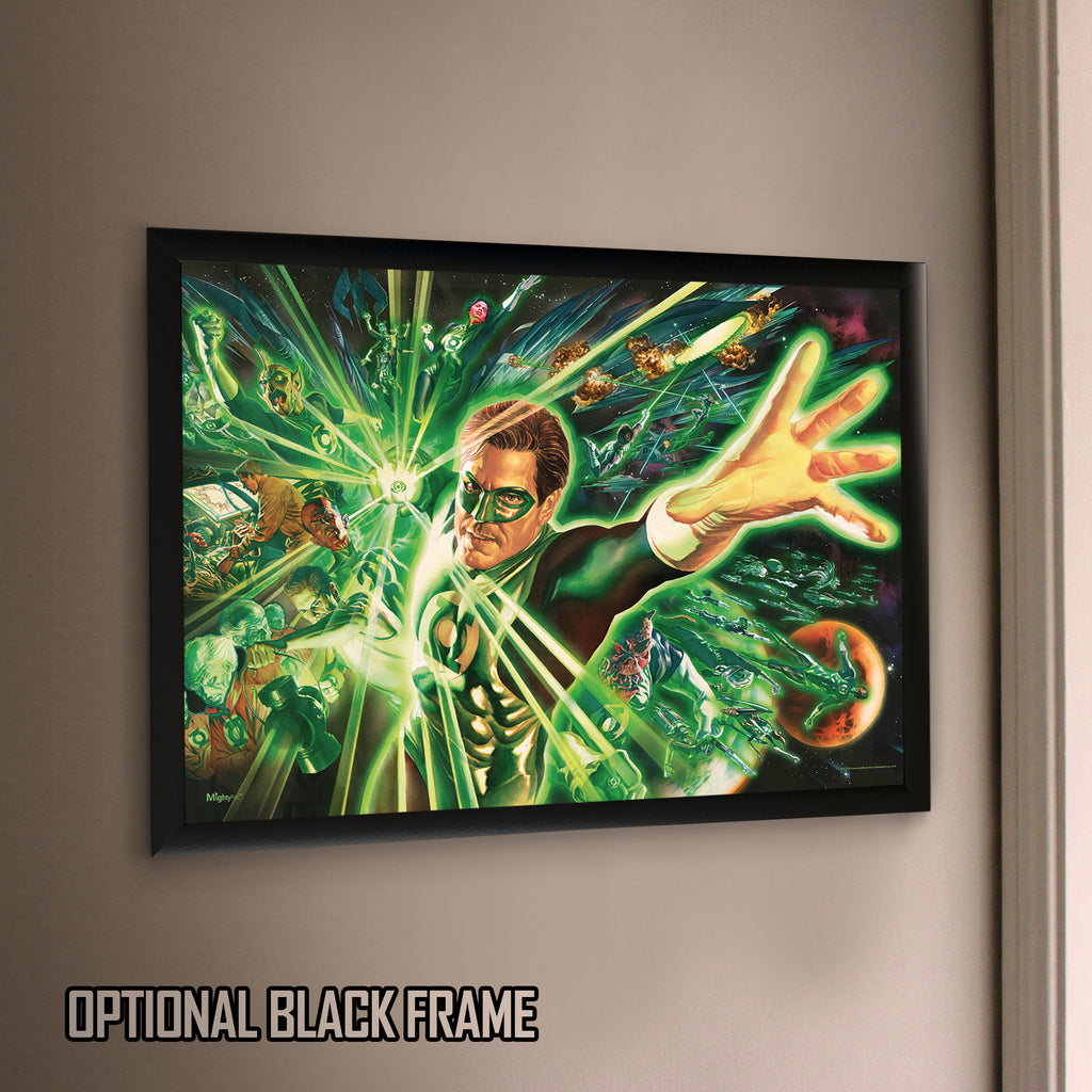 DC Comics (Green Lantern - Hal Jordans Light)  MightyPrint™ Wall Art MP24170434