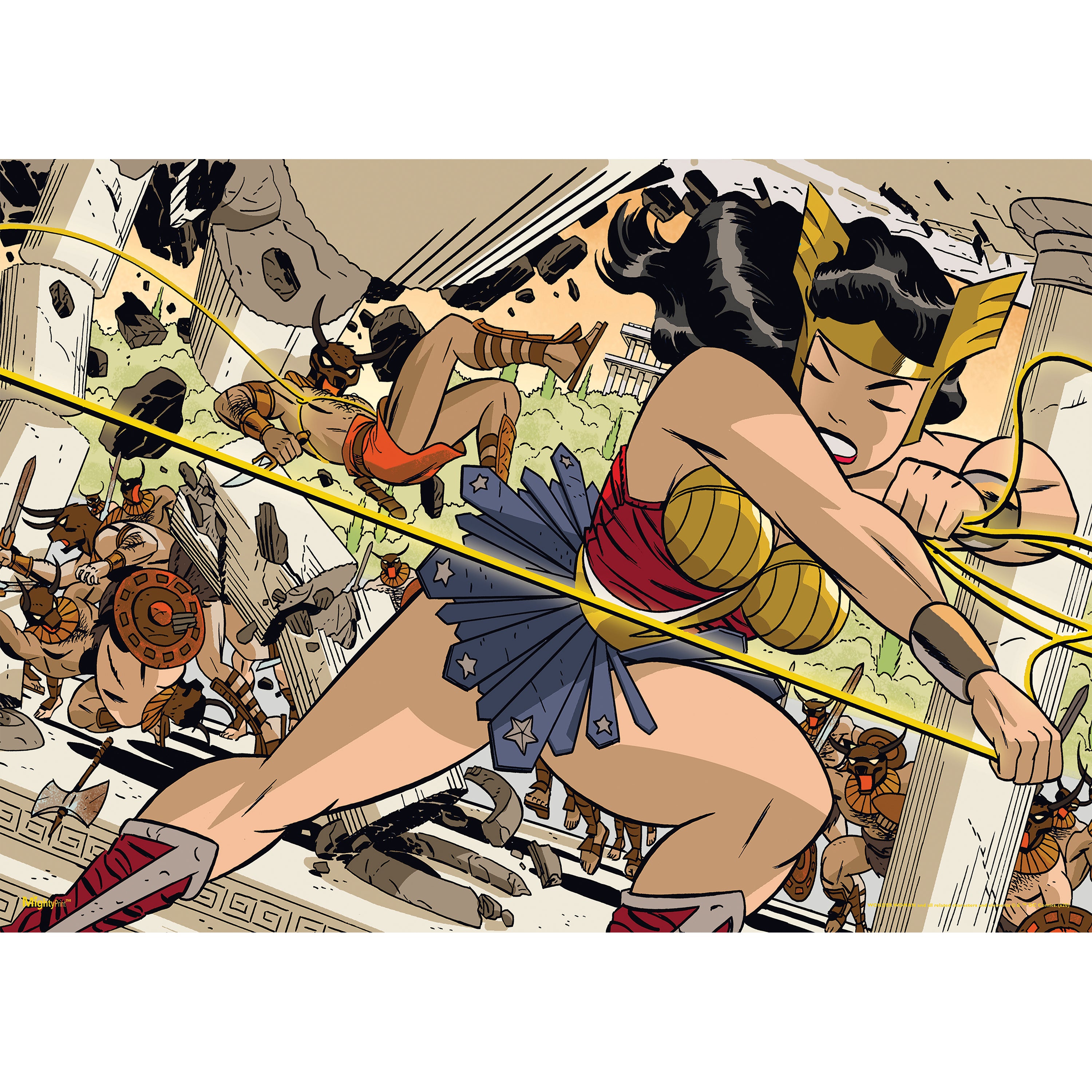 DC Comics (Wonder Woman  - Lassoed) MightyPrint™ Wall Art MP24170617