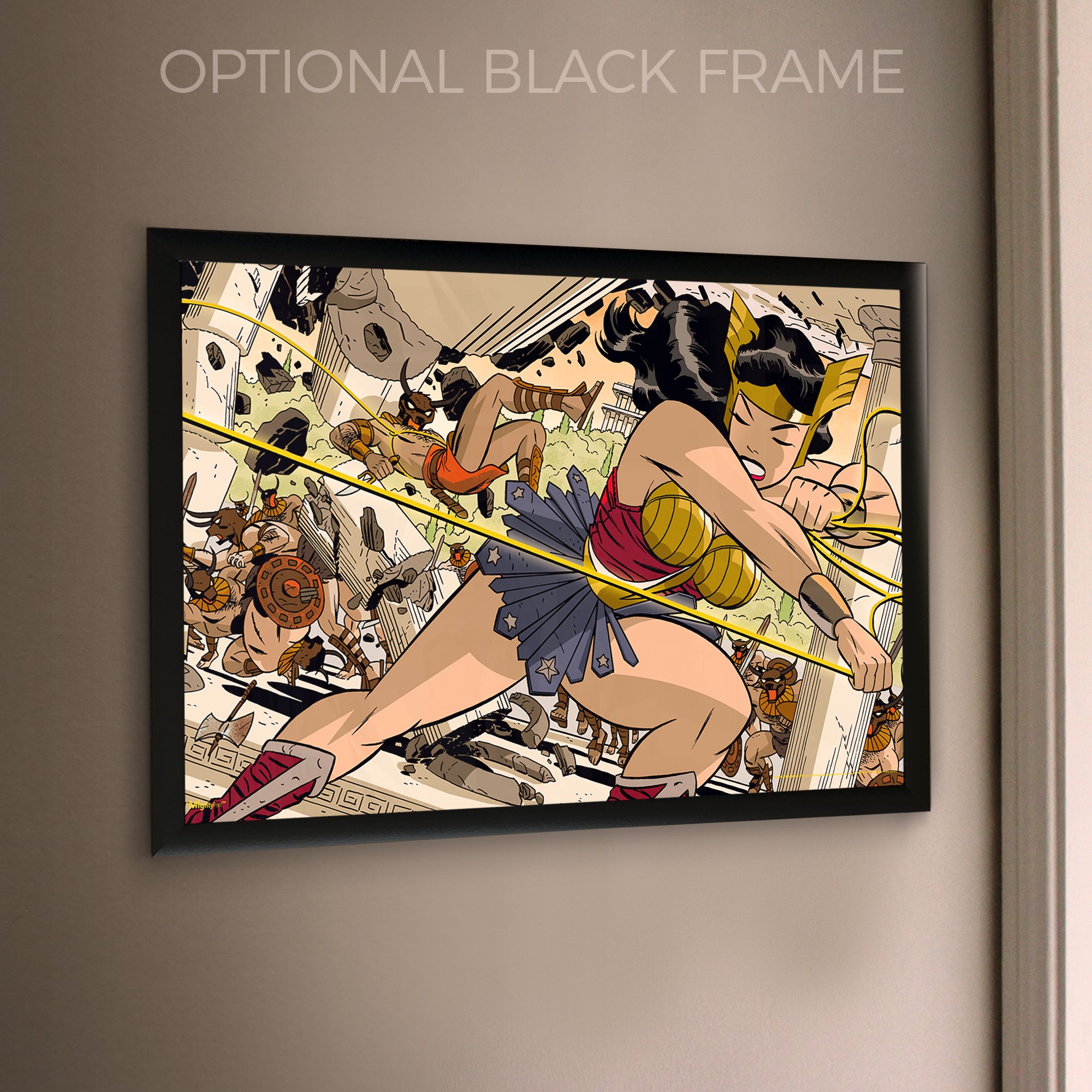 DC Comics (Wonder Woman  - Lassoed) MightyPrint™ Wall Art MP24170617