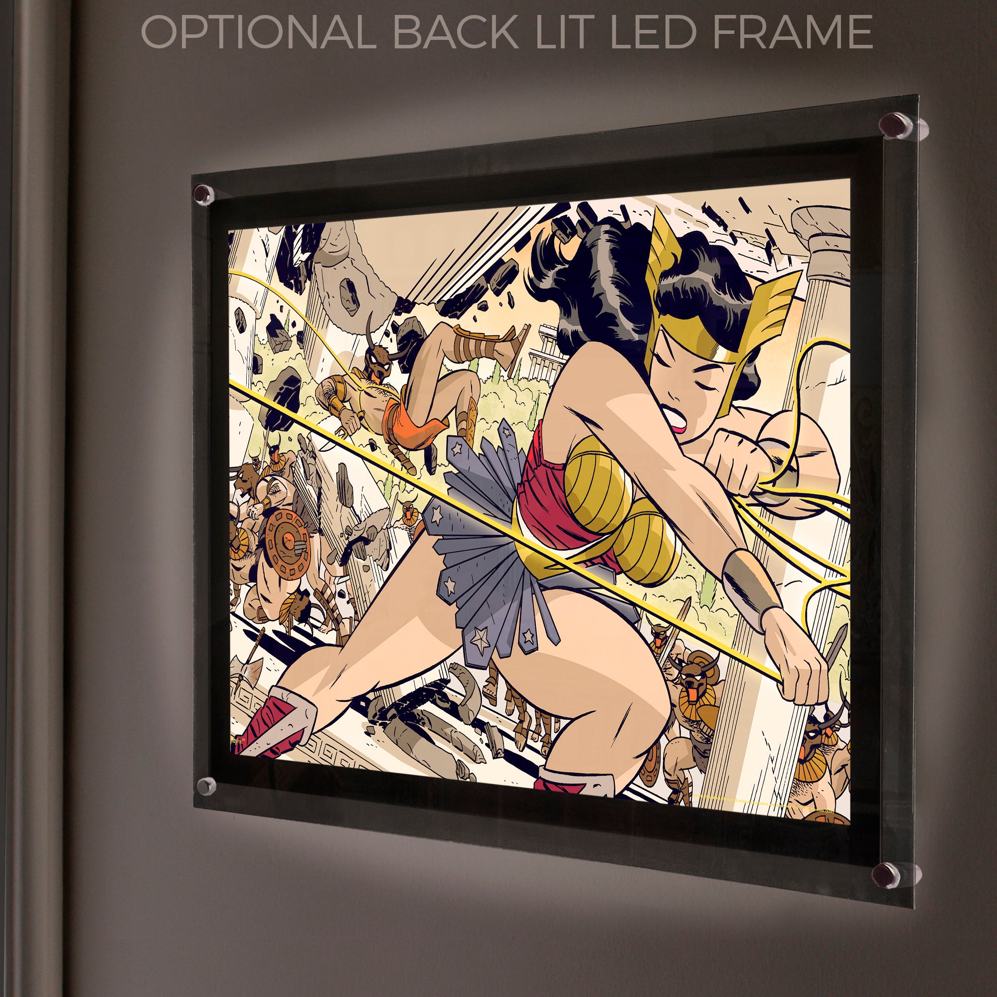 DC Comics (Wonder Woman  - Lassoed) MightyPrint™ Wall Art MP24170617
