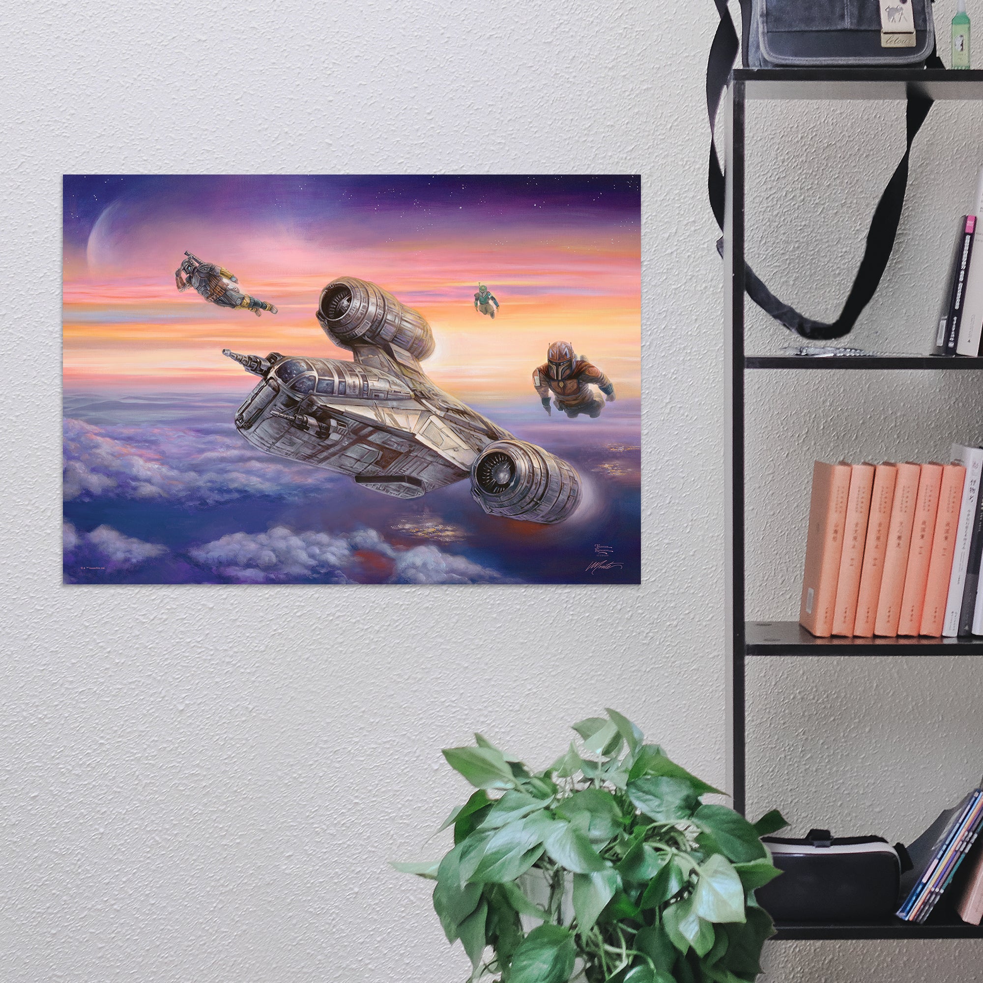 Star Wars (The Mandalorian - The Escort) MightyPrint™ Wall Art MP24170747