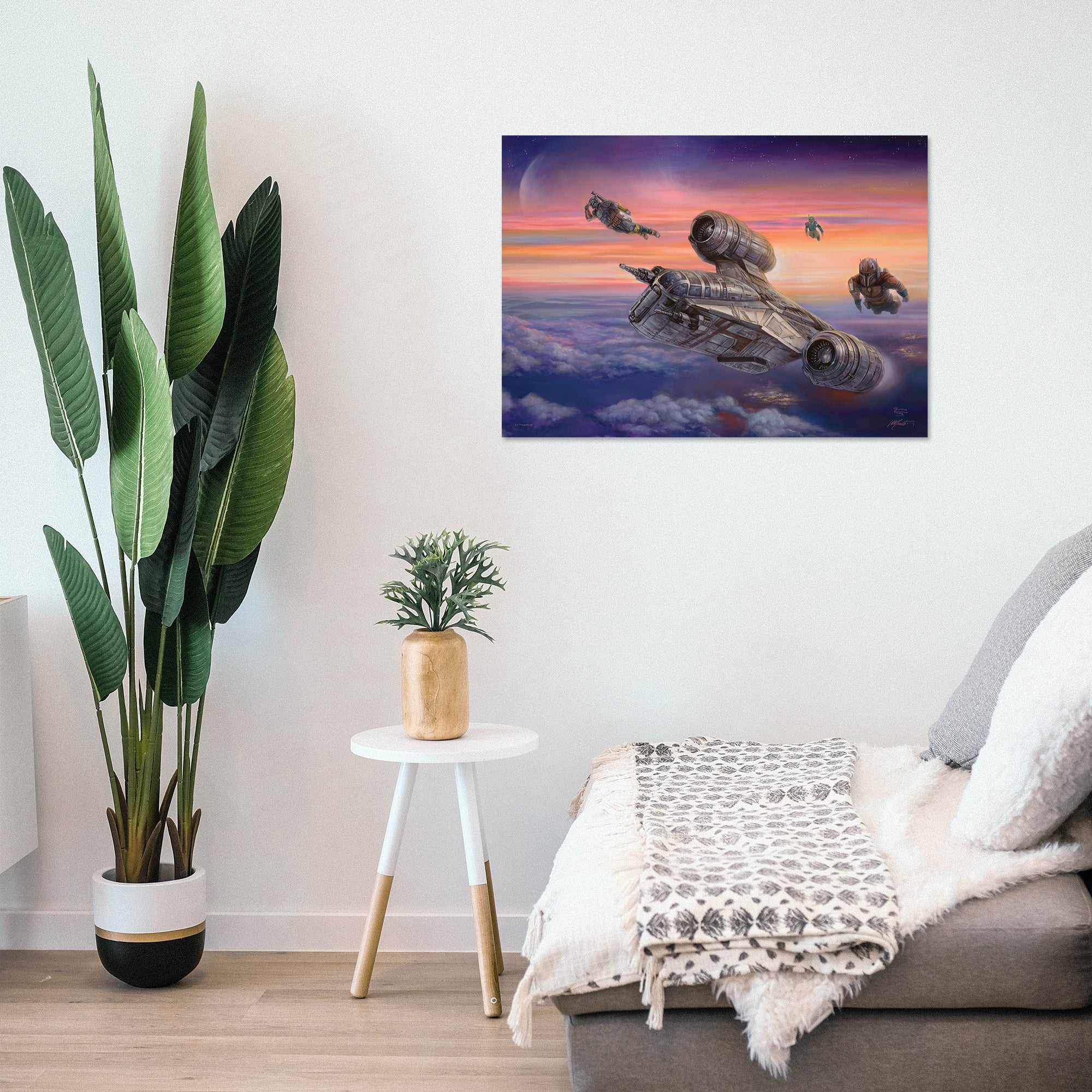 Star Wars (The Mandalorian - The Escort) MightyPrint™ Wall Art MP24170747