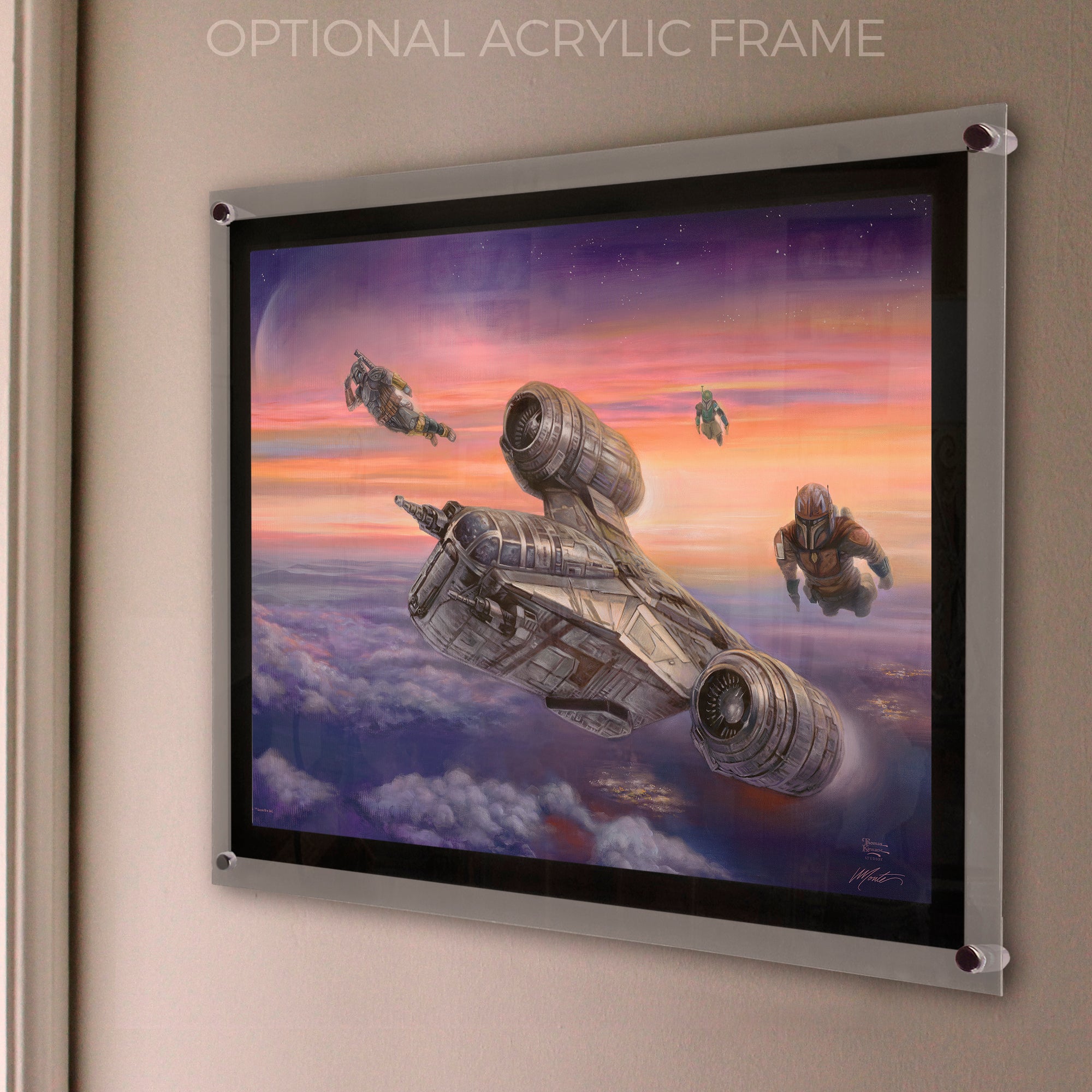 Star Wars (The Mandalorian - The Escort) MightyPrint™ Wall Art MP24170747