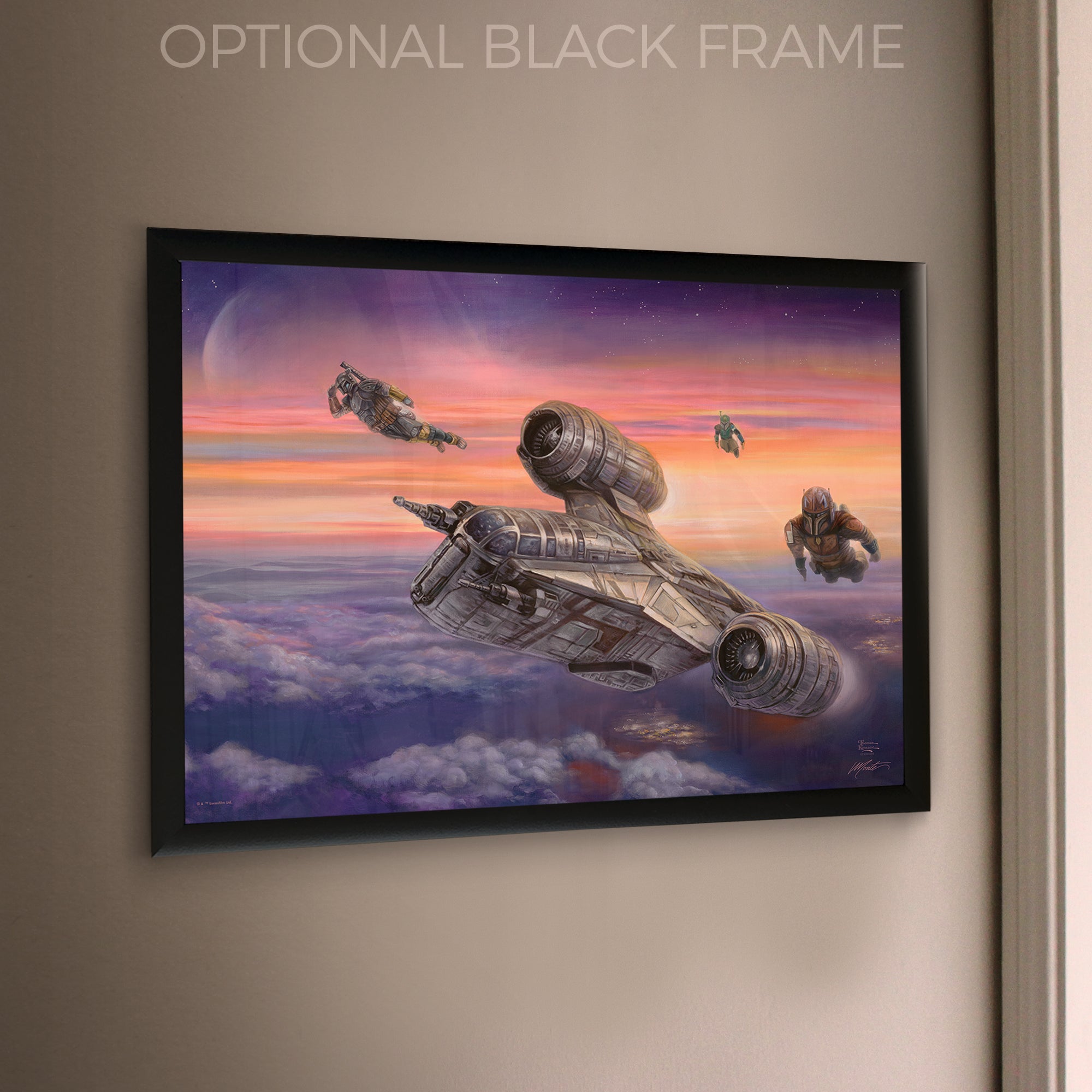 Star Wars (The Mandalorian - The Escort) MightyPrint™ Wall Art MP24170747