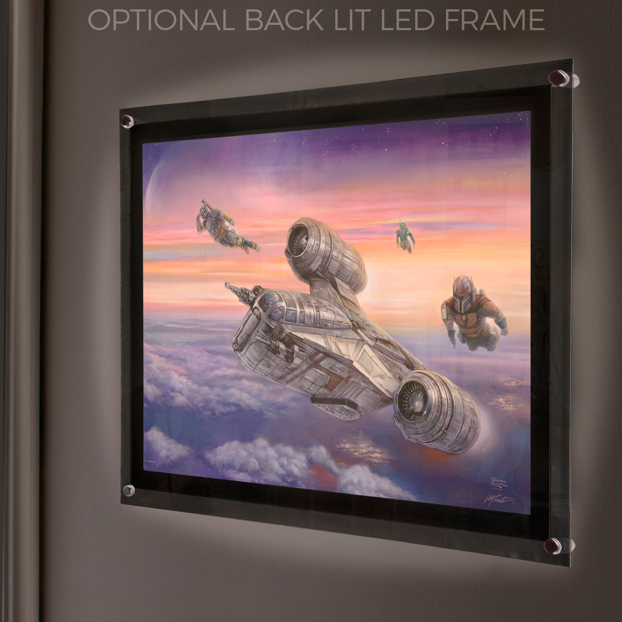 Star Wars (The Mandalorian - The Escort) MightyPrint™ Wall Art MP24170747