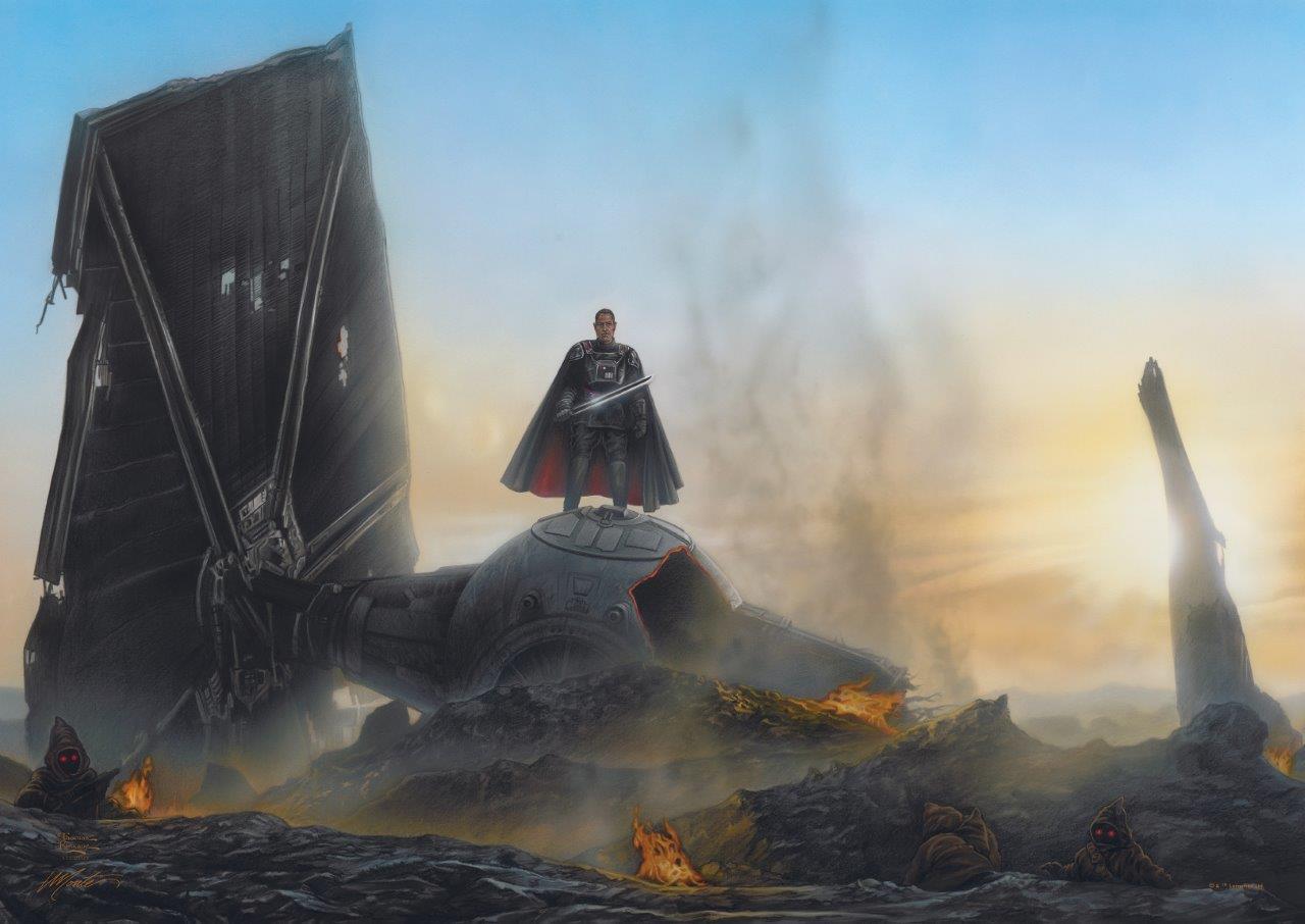 Star Wars (The Mandalorian - Undeterred) MightyPrint™ Wall Art MP24170748