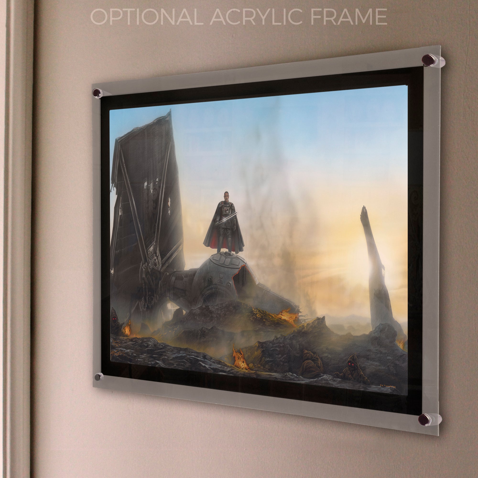 Star Wars (The Mandalorian - Undeterred) MightyPrint™ Wall Art MP24170748