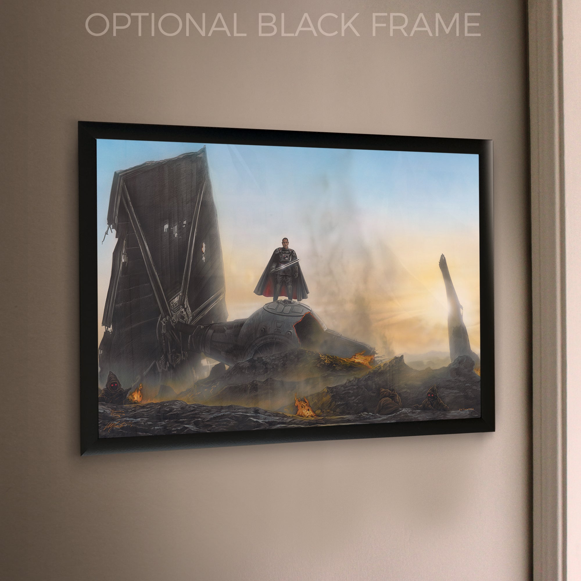 Star Wars (The Mandalorian - Undeterred) MightyPrint™ Wall Art MP24170748