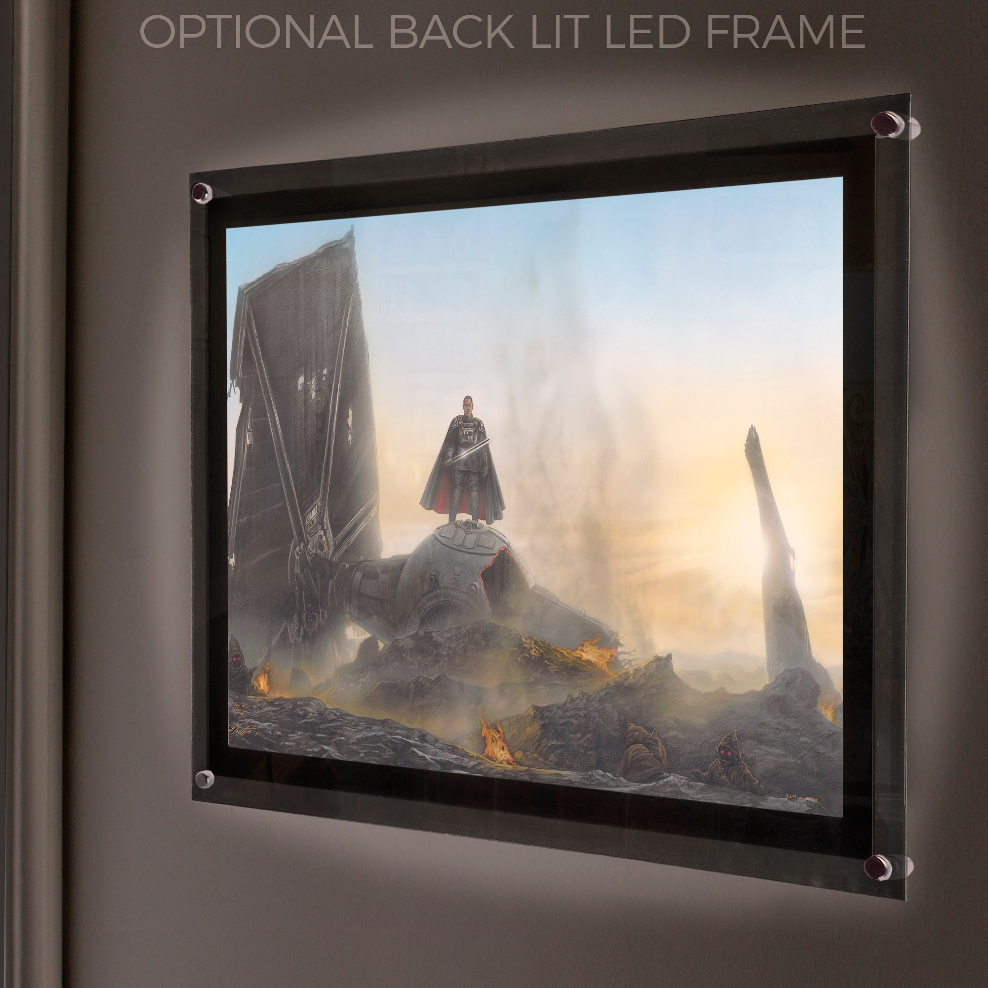 Star Wars (The Mandalorian - Undeterred) MightyPrint™ Wall Art MP24170748