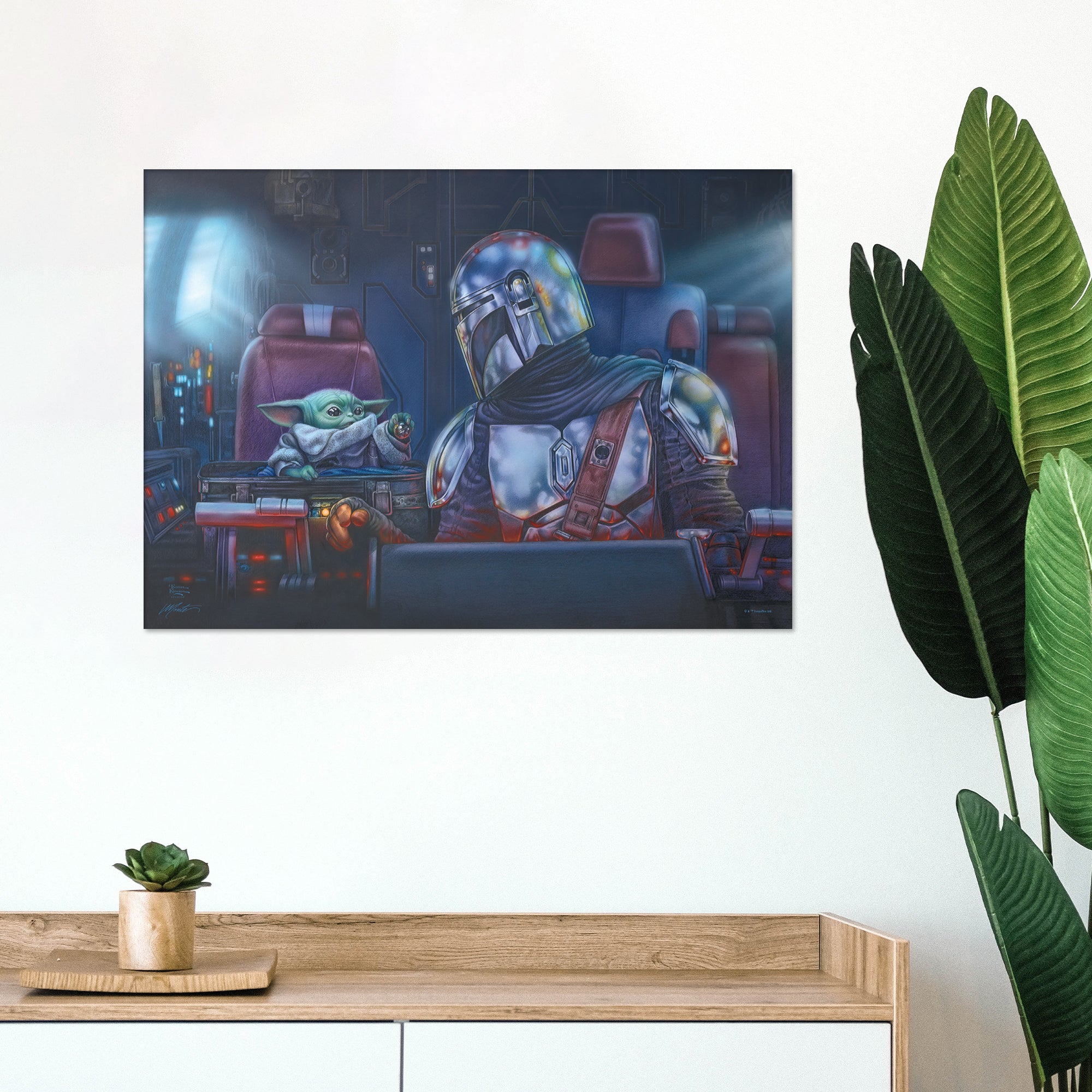 Star Wars (The Mandalorian - Two For The Road) MightyPrint™ Wall Art MP24170750