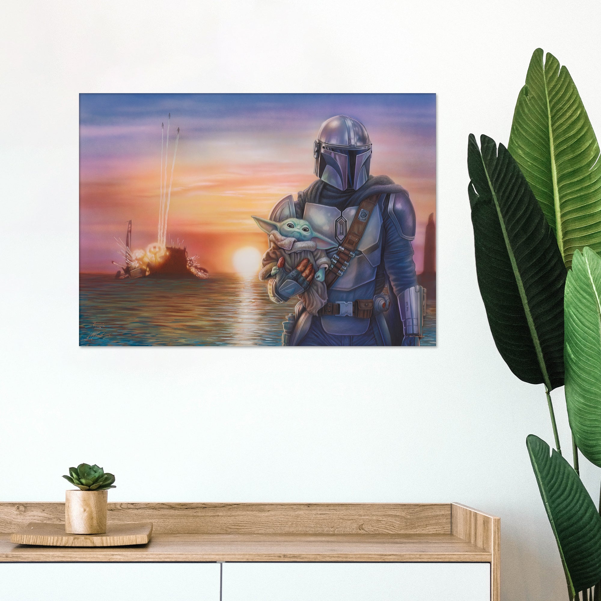 Star Wars (The Mandalorian - A New Direction) MightyPrint™ Wall Art MP24170751
