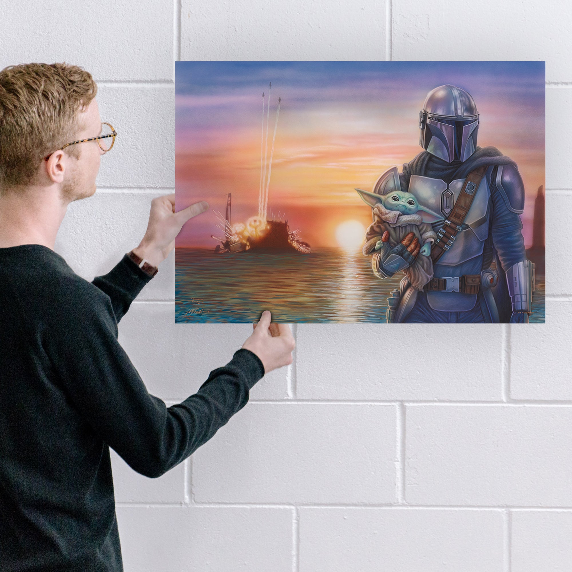 Star Wars (The Mandalorian - A New Direction) MightyPrint™ Wall Art MP24170751