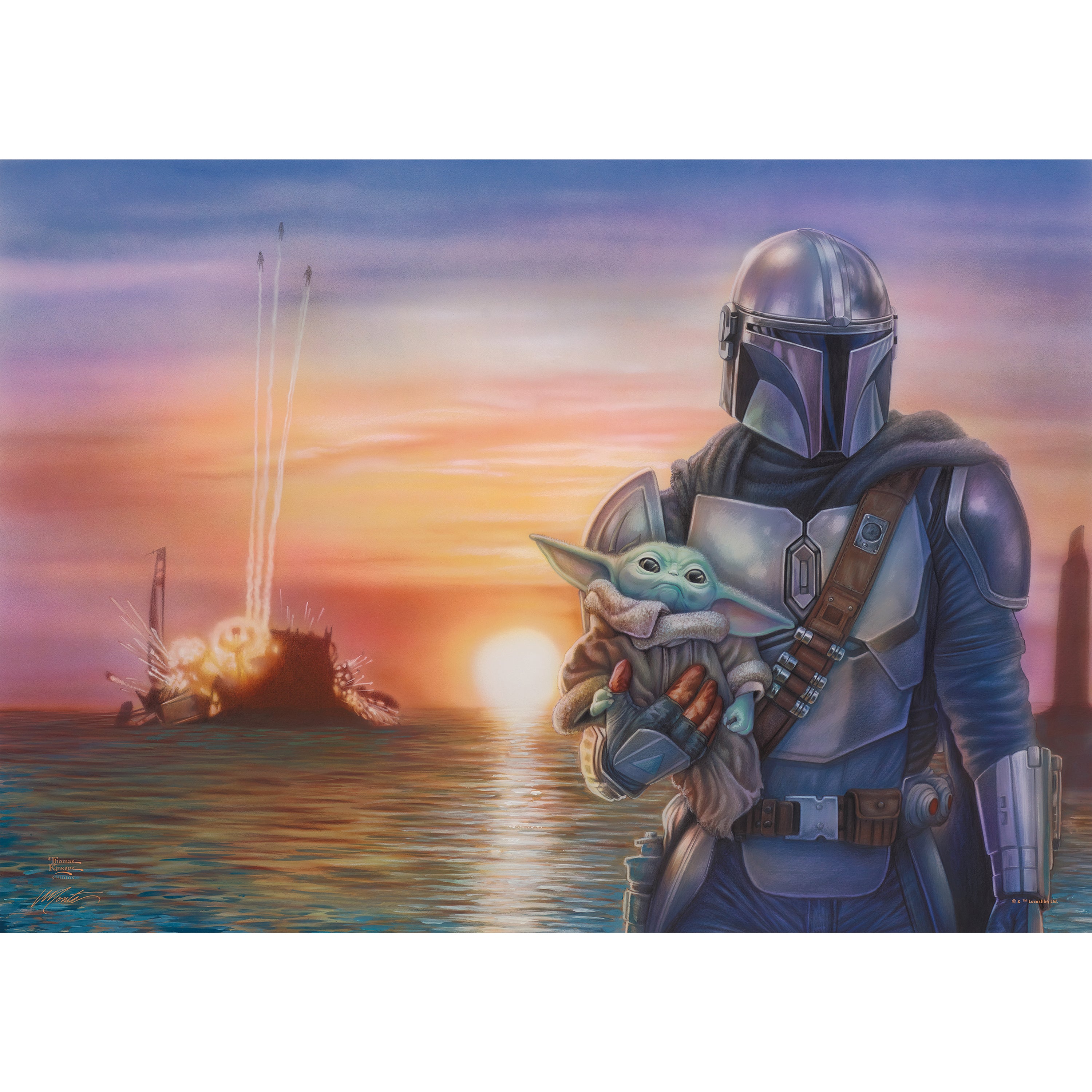 Star Wars (The Mandalorian - A New Direction) MightyPrint™ Wall Art MP24170751