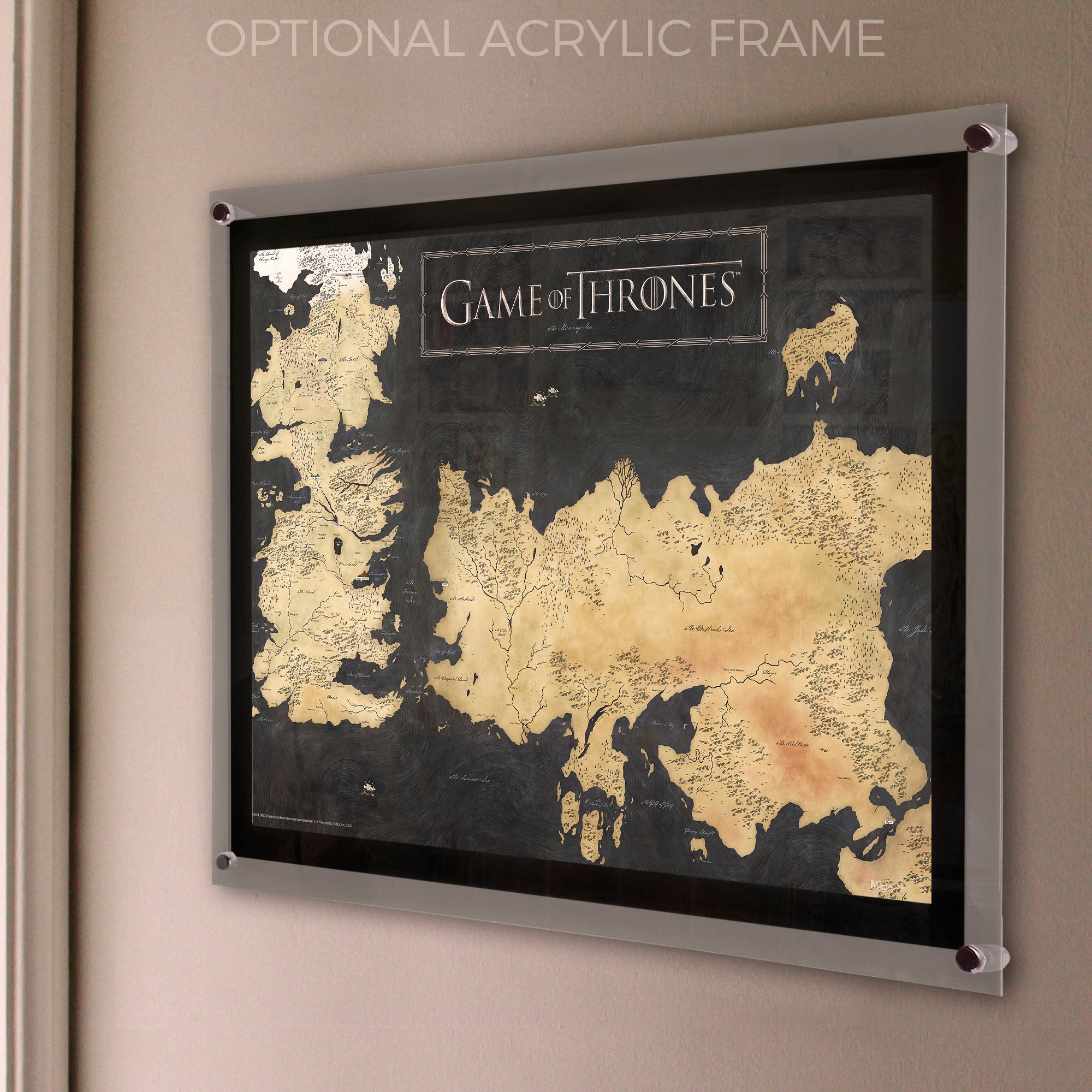 Game of Thrones (Westeros Map) MightyPrint™ Wall Art MP24170764