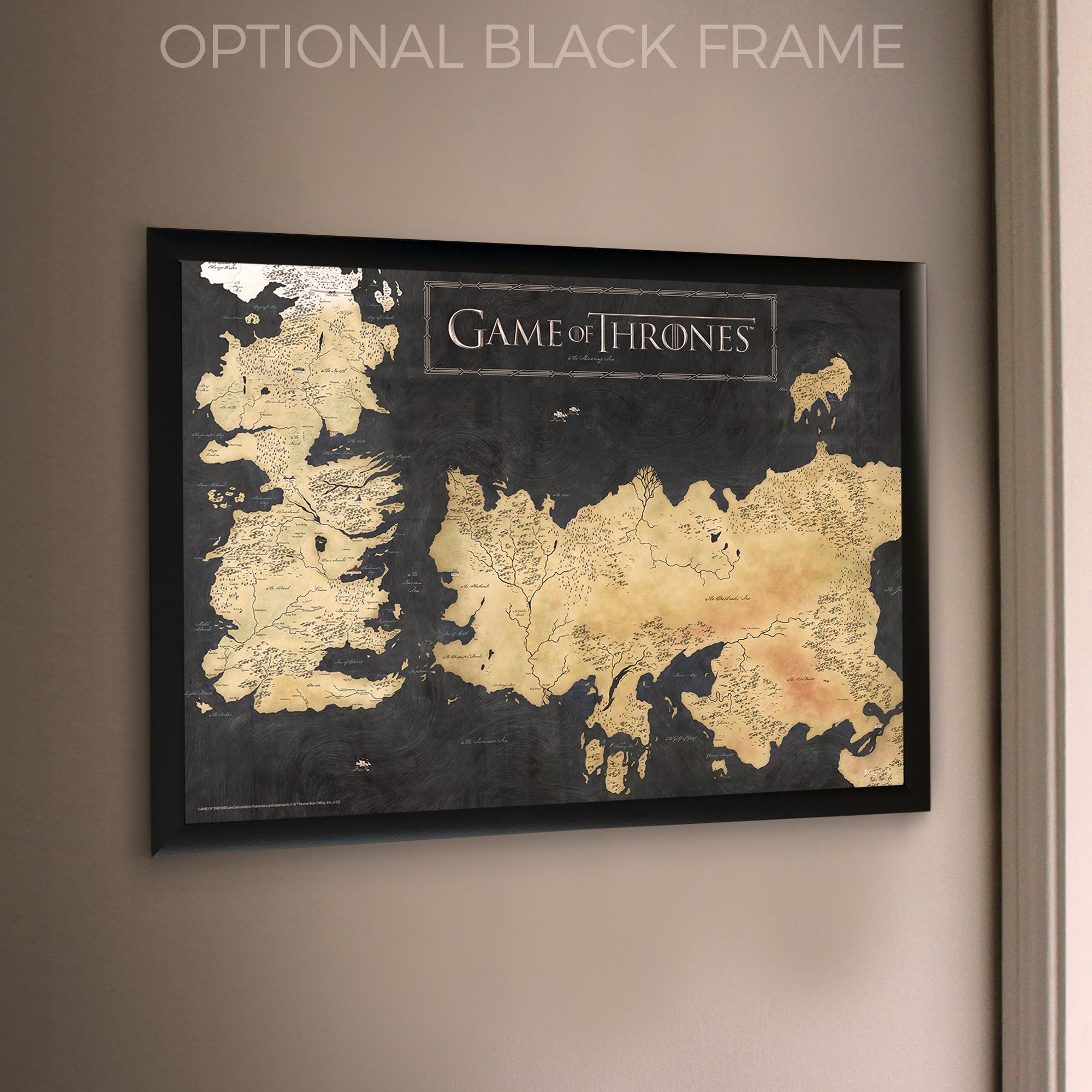 Game of Thrones (Westeros Map) MightyPrint™ Wall Art MP24170764