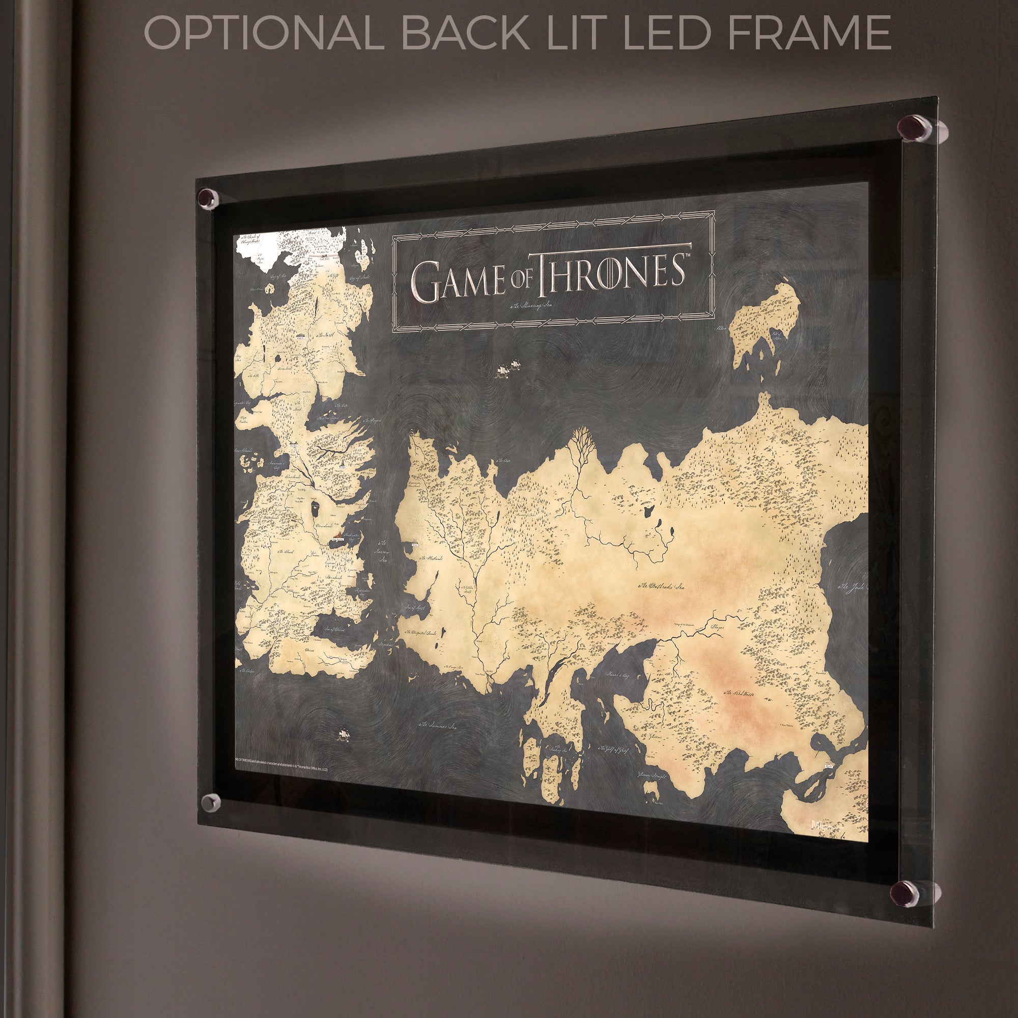 Game of Thrones (Westeros Map) MightyPrint™ Wall Art MP24170764