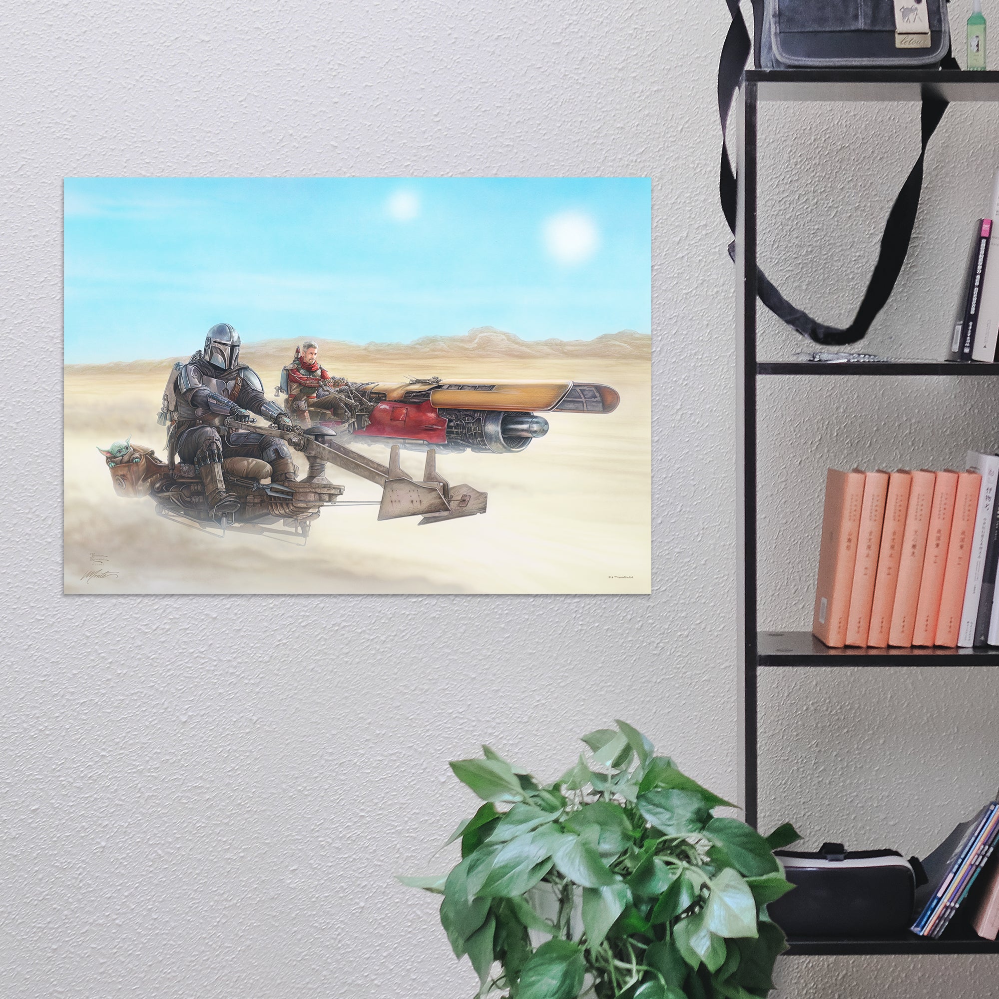 Star Wars (The Mandalorian - The Marshal) MightyPrint™ Wall Art MP24170777