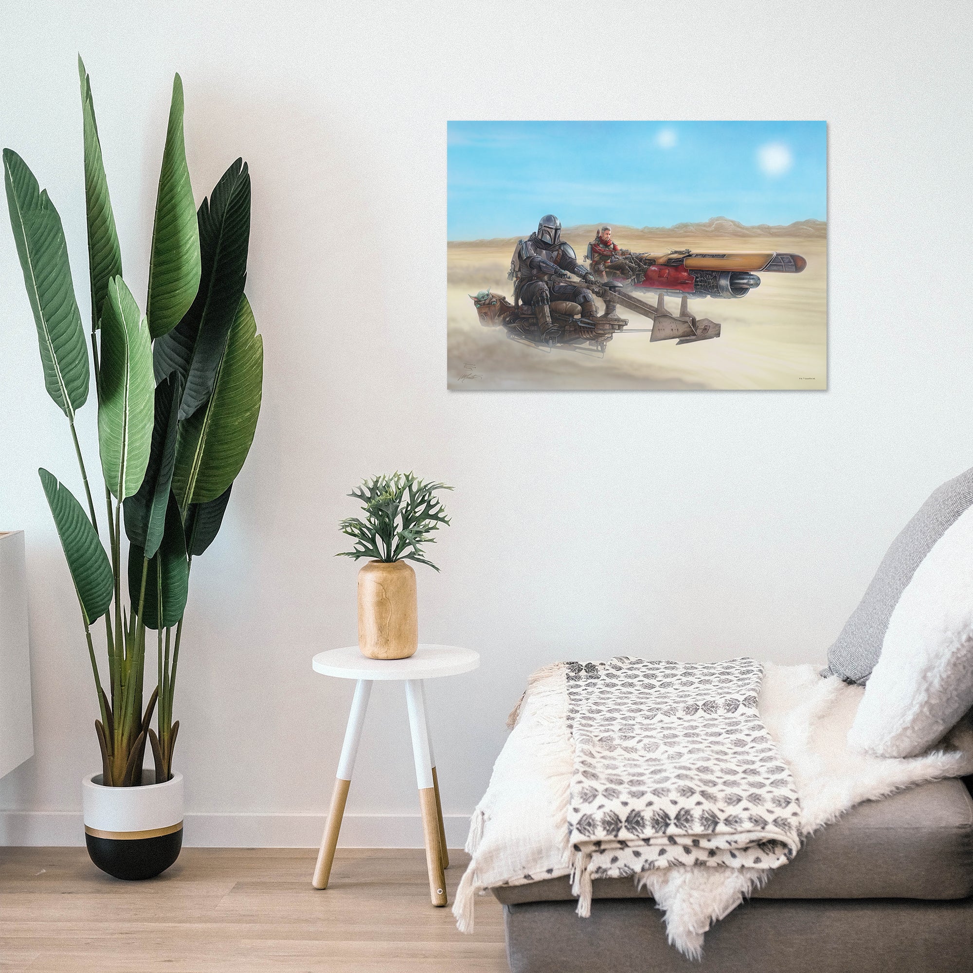 Star Wars (The Mandalorian - The Marshal) MightyPrint™ Wall Art MP24170777