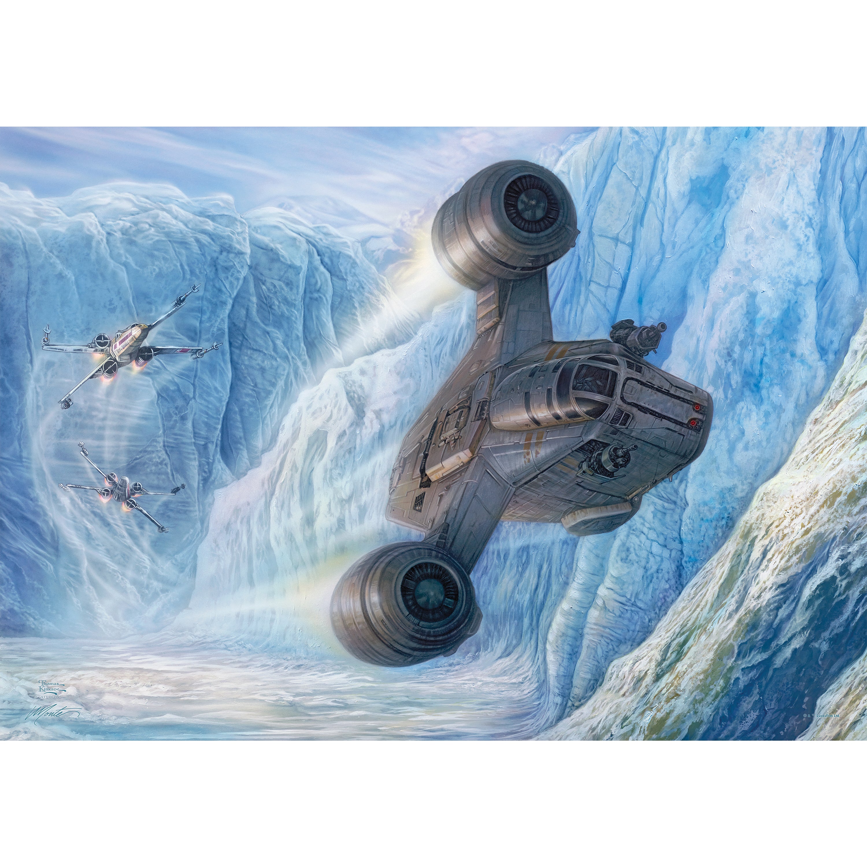 Star Wars (The Mandalorian - Cold Pursuit) MightyPrint™ Wall Art MP24170778